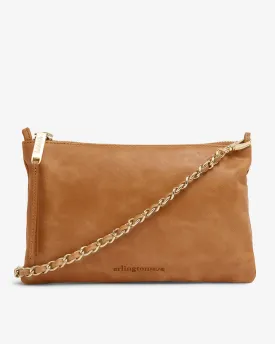 Arlington Milne Molly Crossbody -Vintage Tan