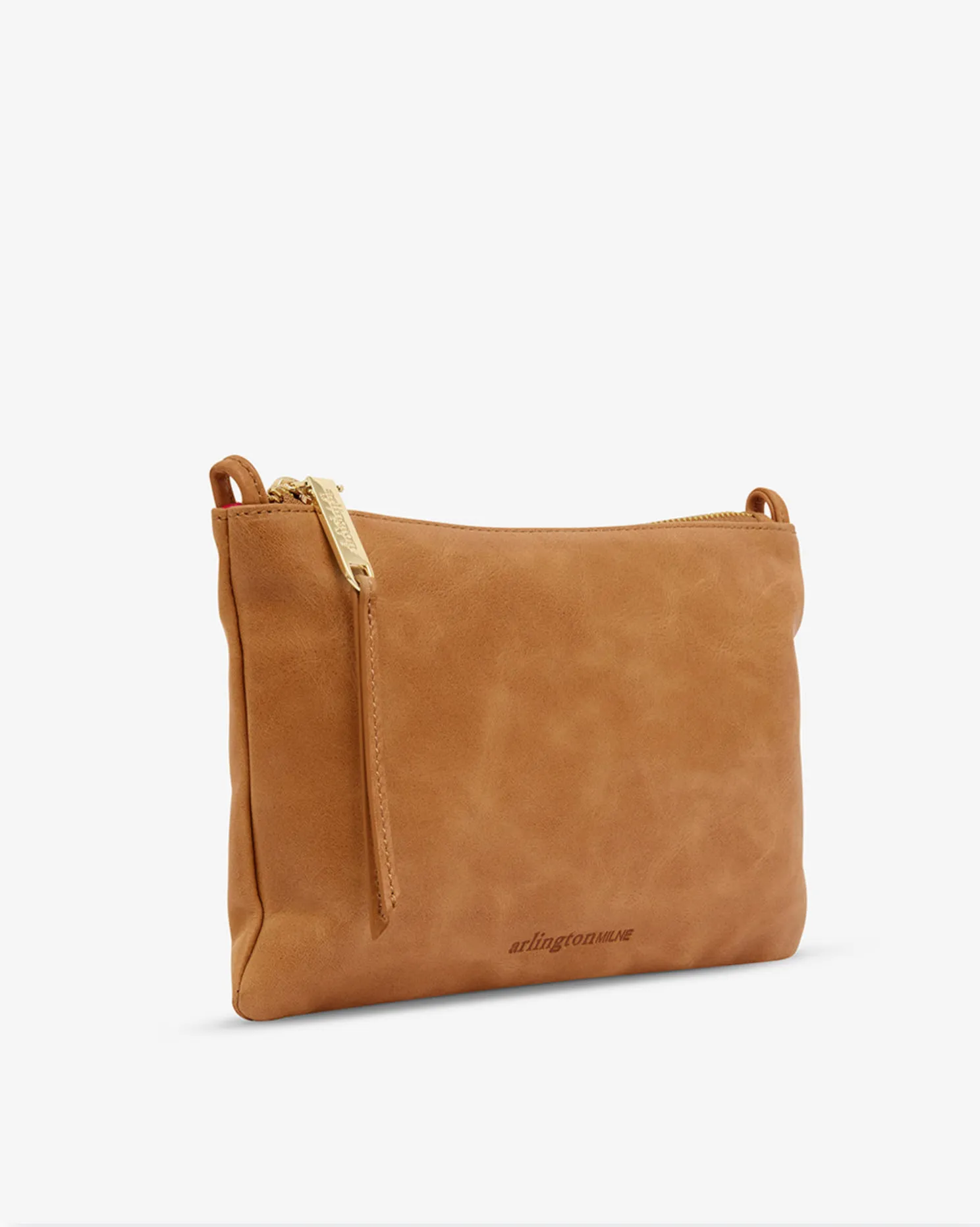 Arlington Milne Molly Crossbody -Vintage Tan