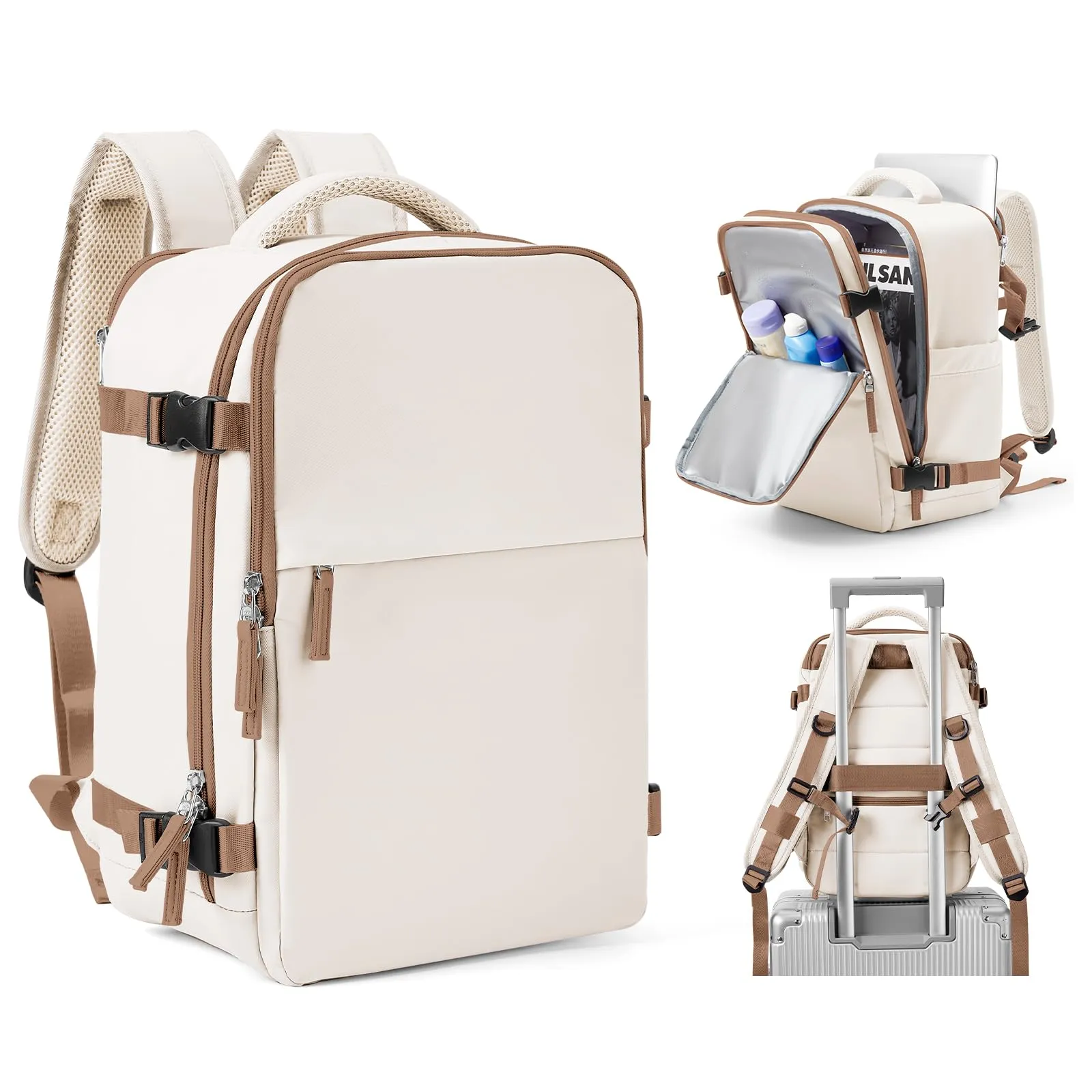 Backpack for Airplane Hand Luggage Cabin Bag Backpack Waterproof Laptop Travel Backpack