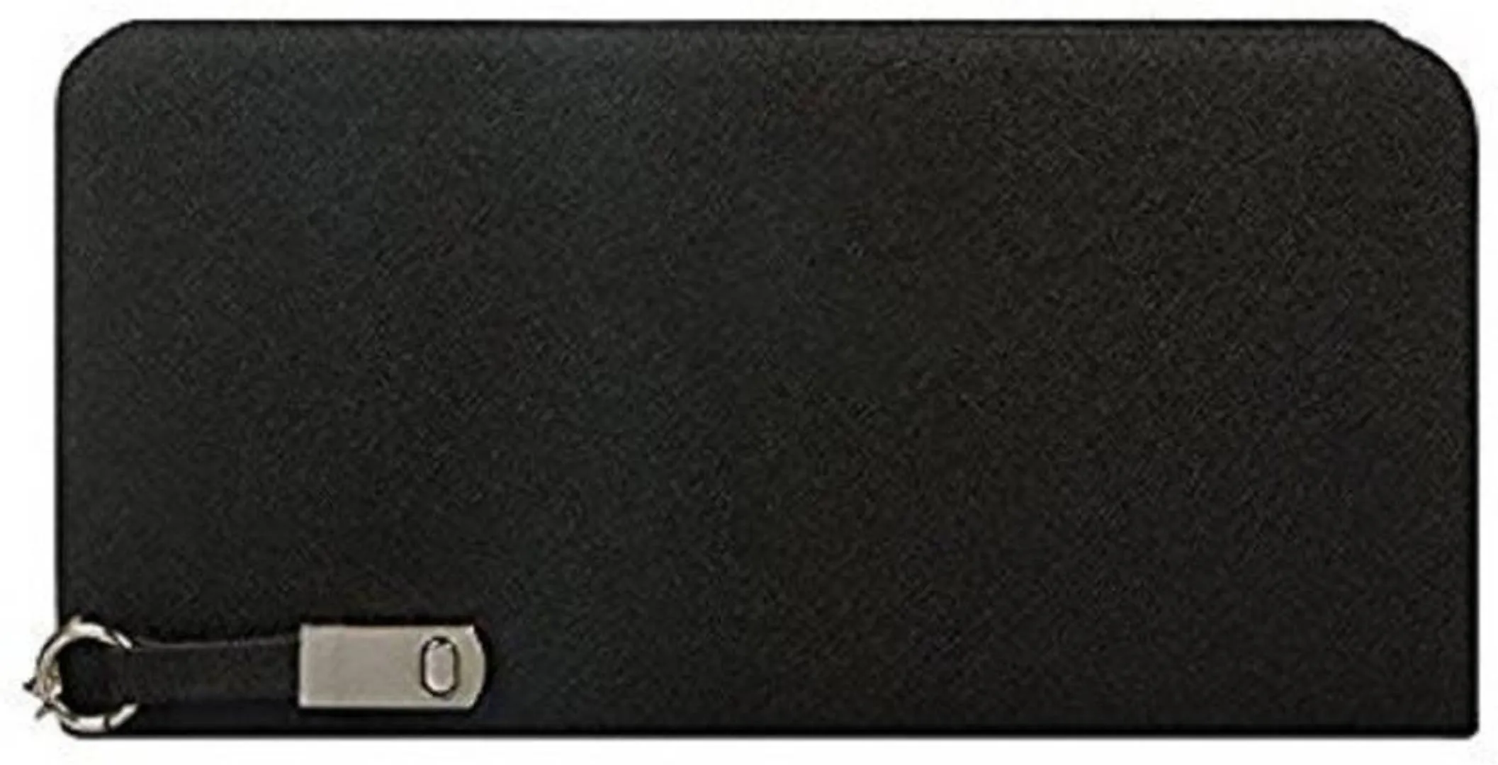Black Solid Trendy Clutch