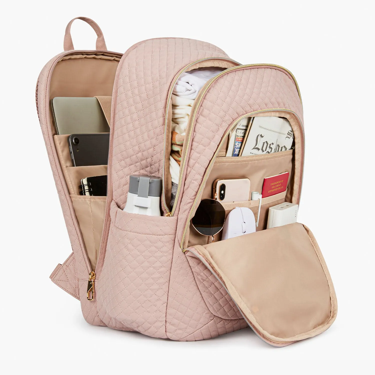 Bonchemin Multi-Pocket Laptop Backpack