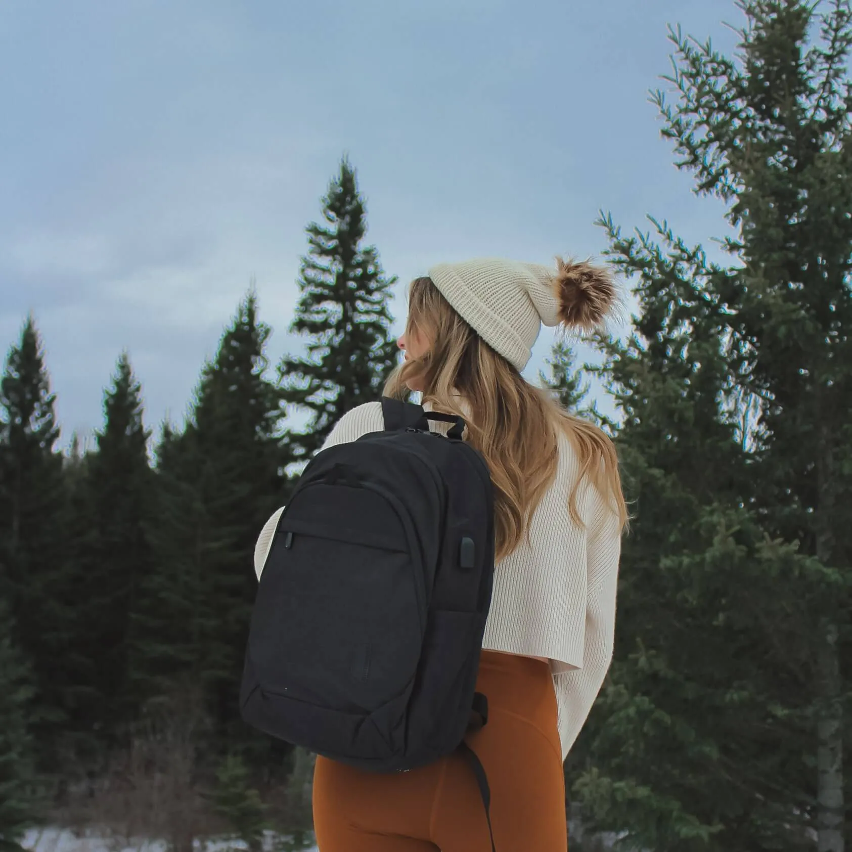 Bonchemin Multi-Pocket Laptop Backpack