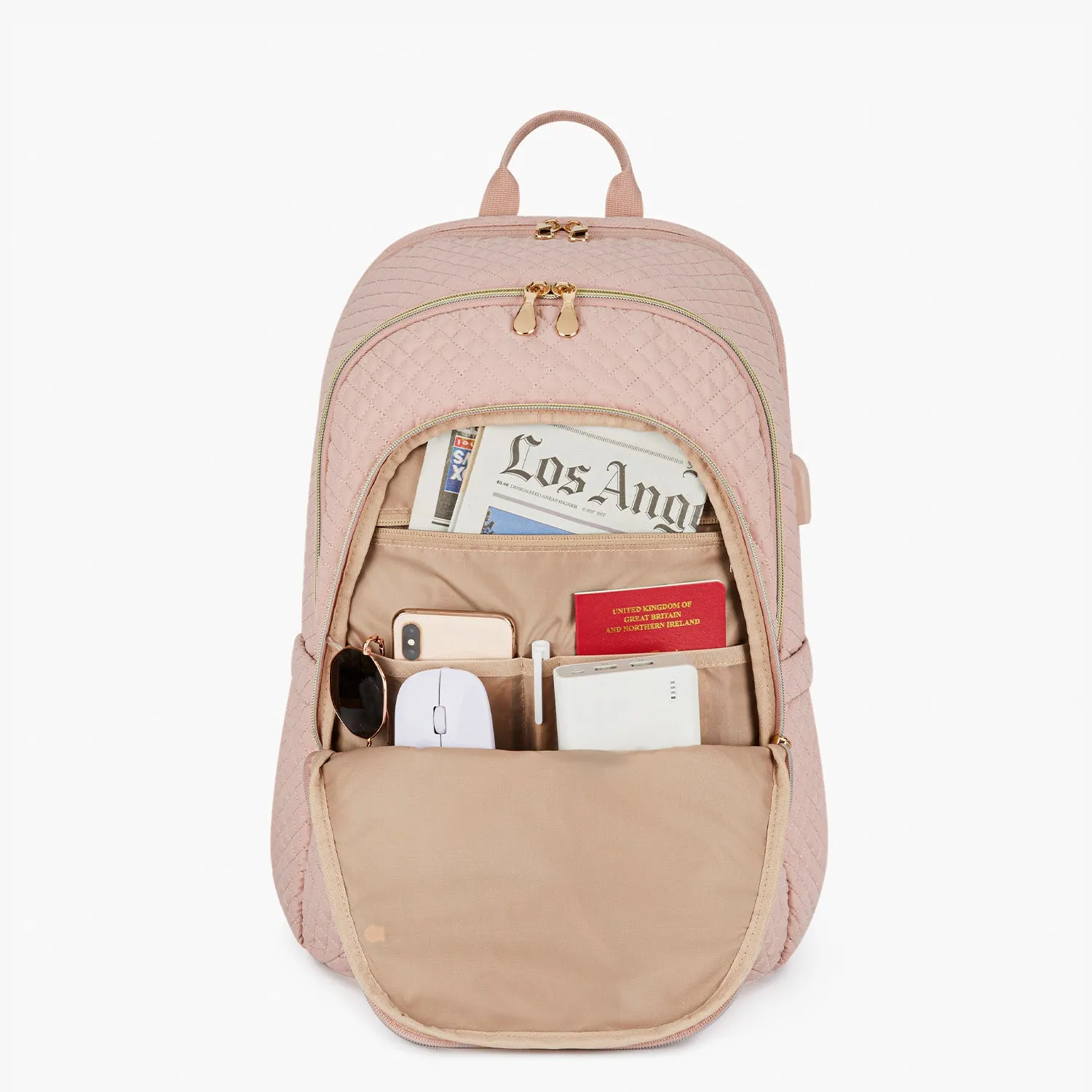 Bonchemin Multi-Pocket Laptop Backpack
