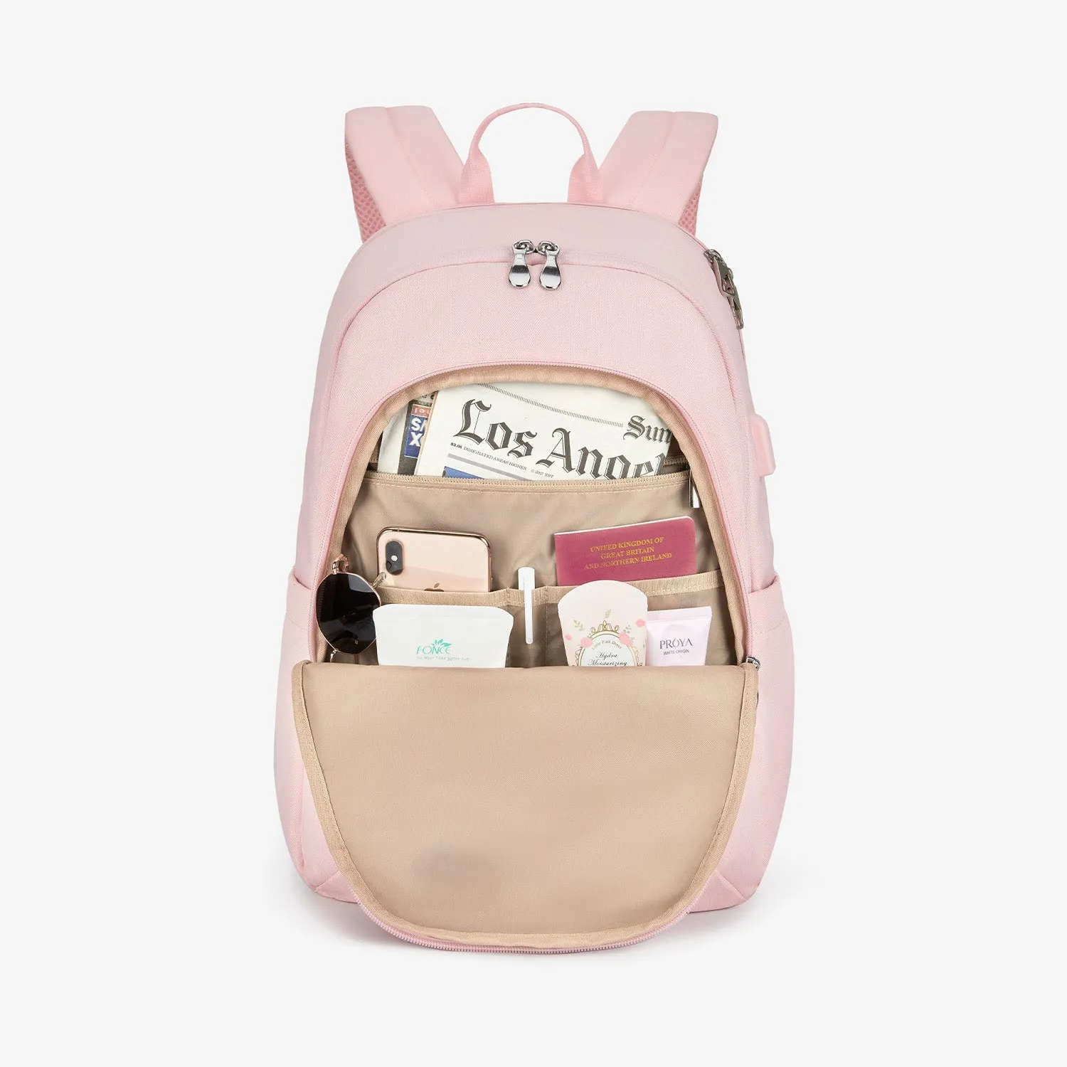 Bonchemin Multi-Pocket Laptop Backpack