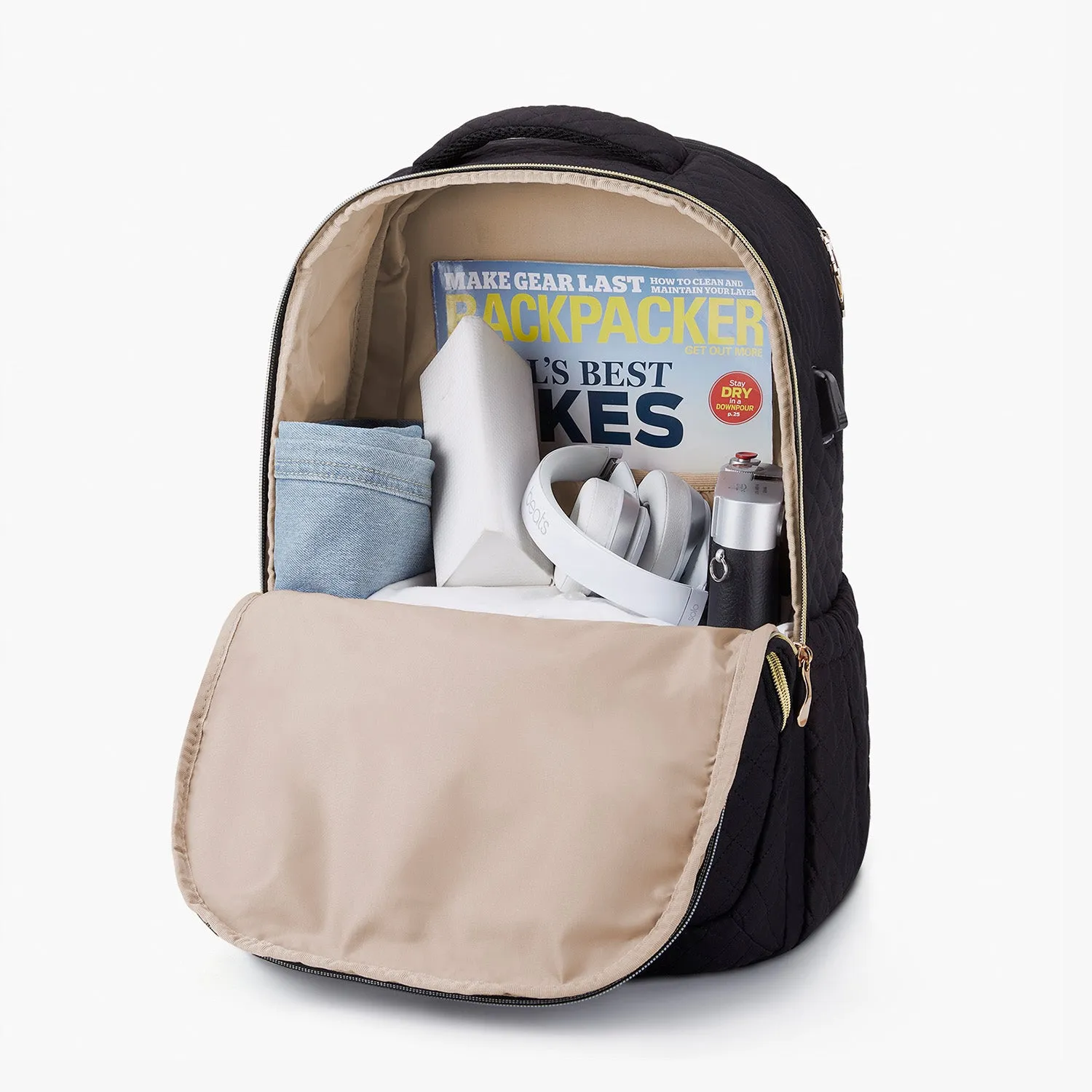 Bonchemin Multi-Pocket Laptop Backpack