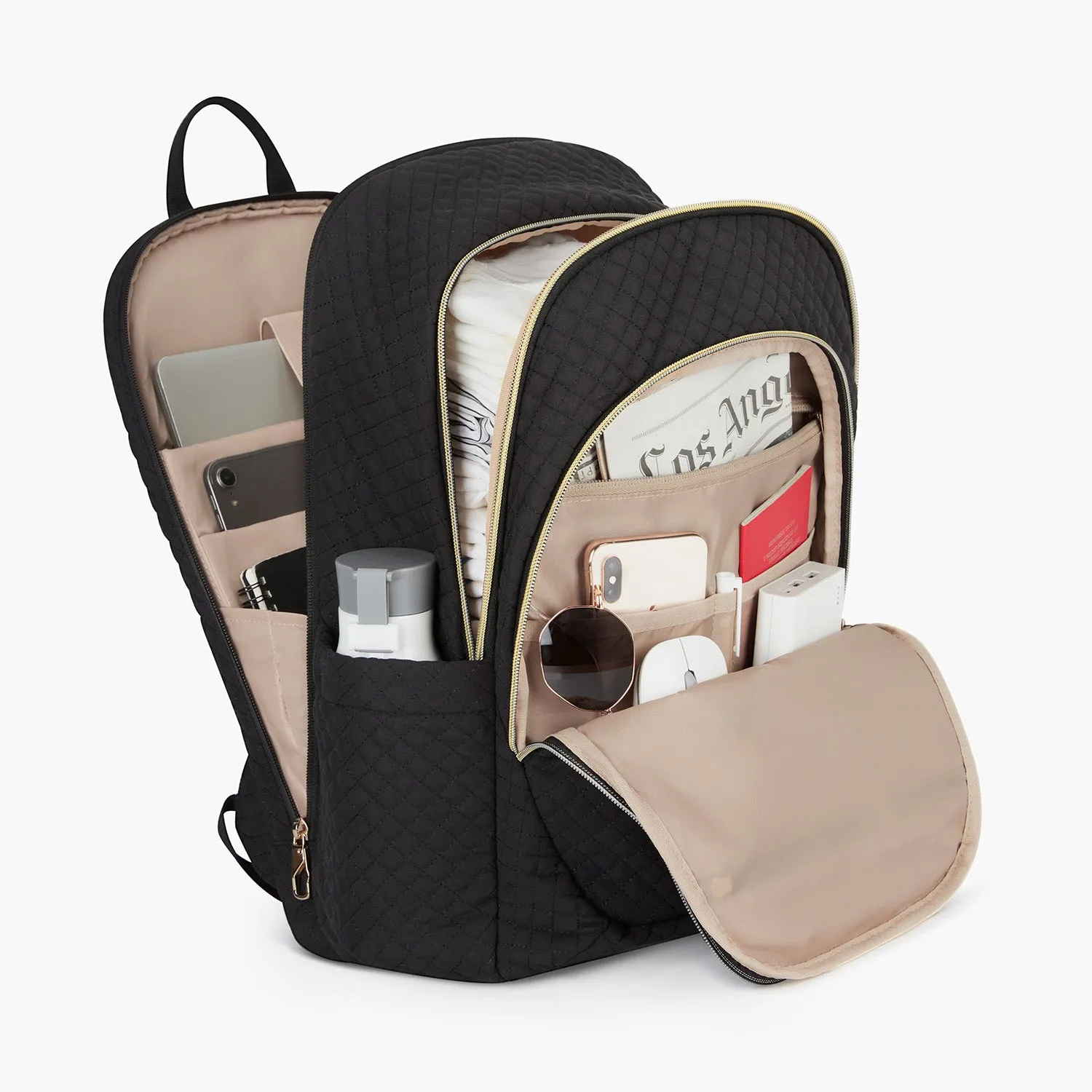 Bonchemin Multi-Pocket Laptop Backpack