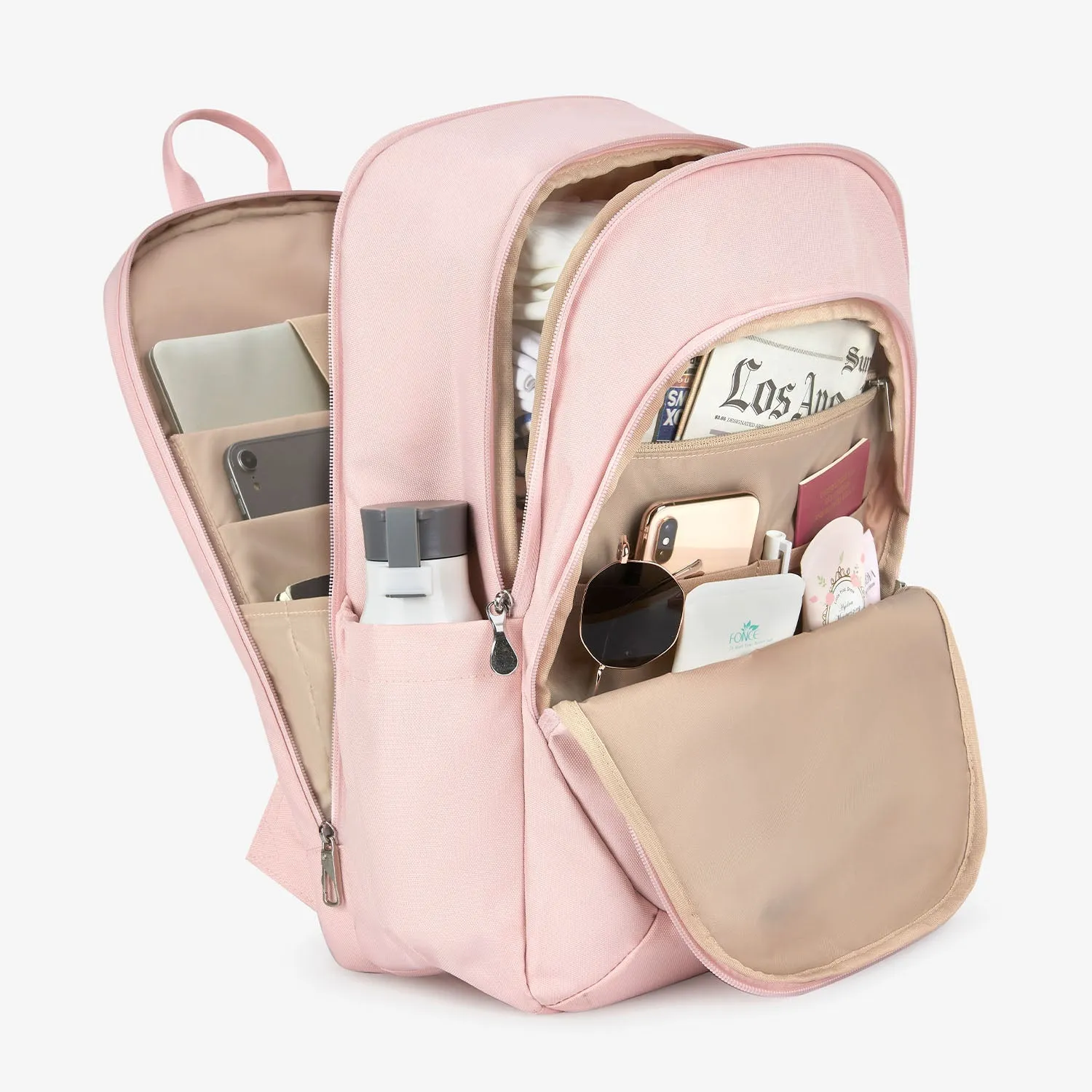 Bonchemin Multi-Pocket Laptop Backpack