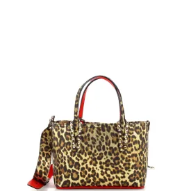 Cabata East West Tote Printed Leather Mini