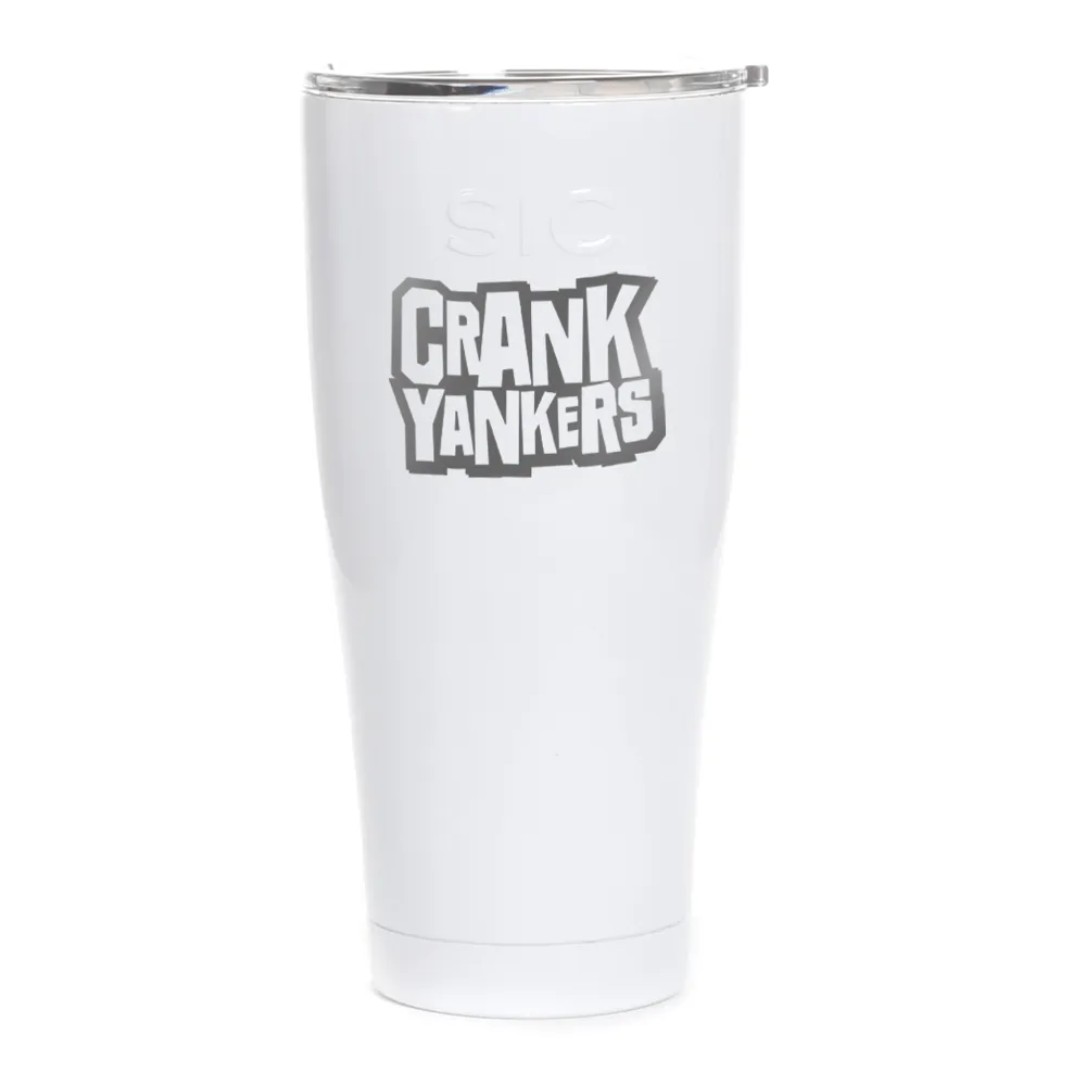 Crank Yankers Logo Laser Engraved SIC Tumbler