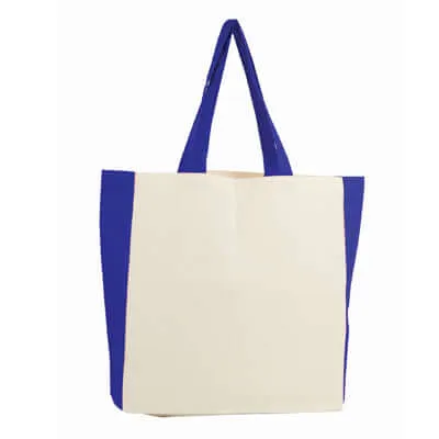Eco Canvas Bag with coloured wall