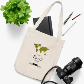 Eco Chic Canvas Tote Bag Earth Day Style