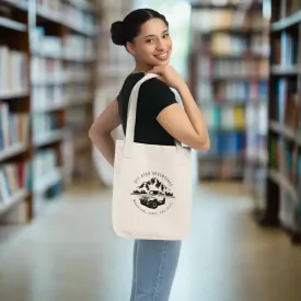 Eco Friendly Canvas Tote for Jeep Loving Mountain Fans