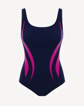 Finz Lightning Splice Polyester One Piece Swimsuit