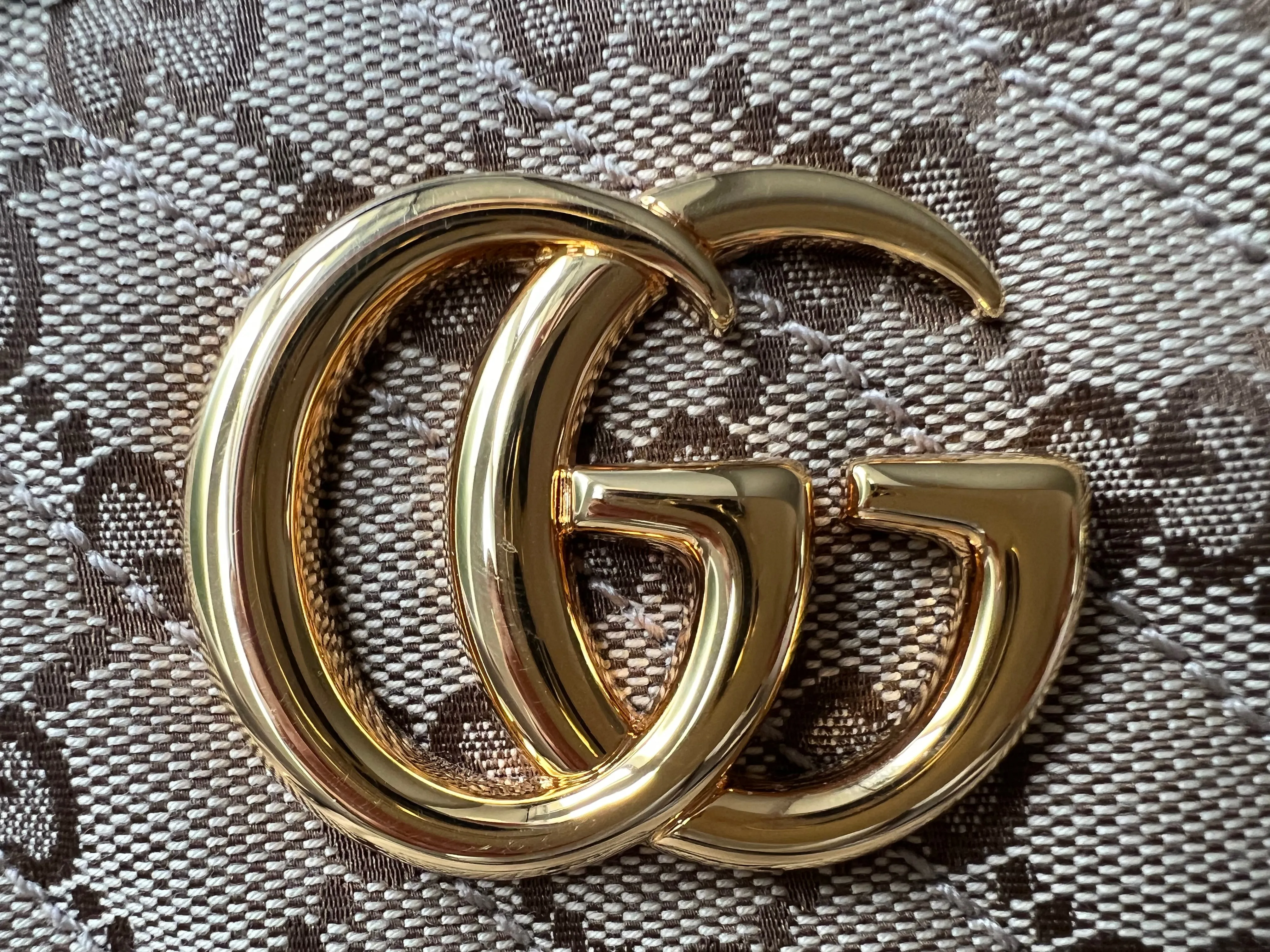 Gucci GG Marmont Canvas Small Shoulder Bag (RRP £1050)