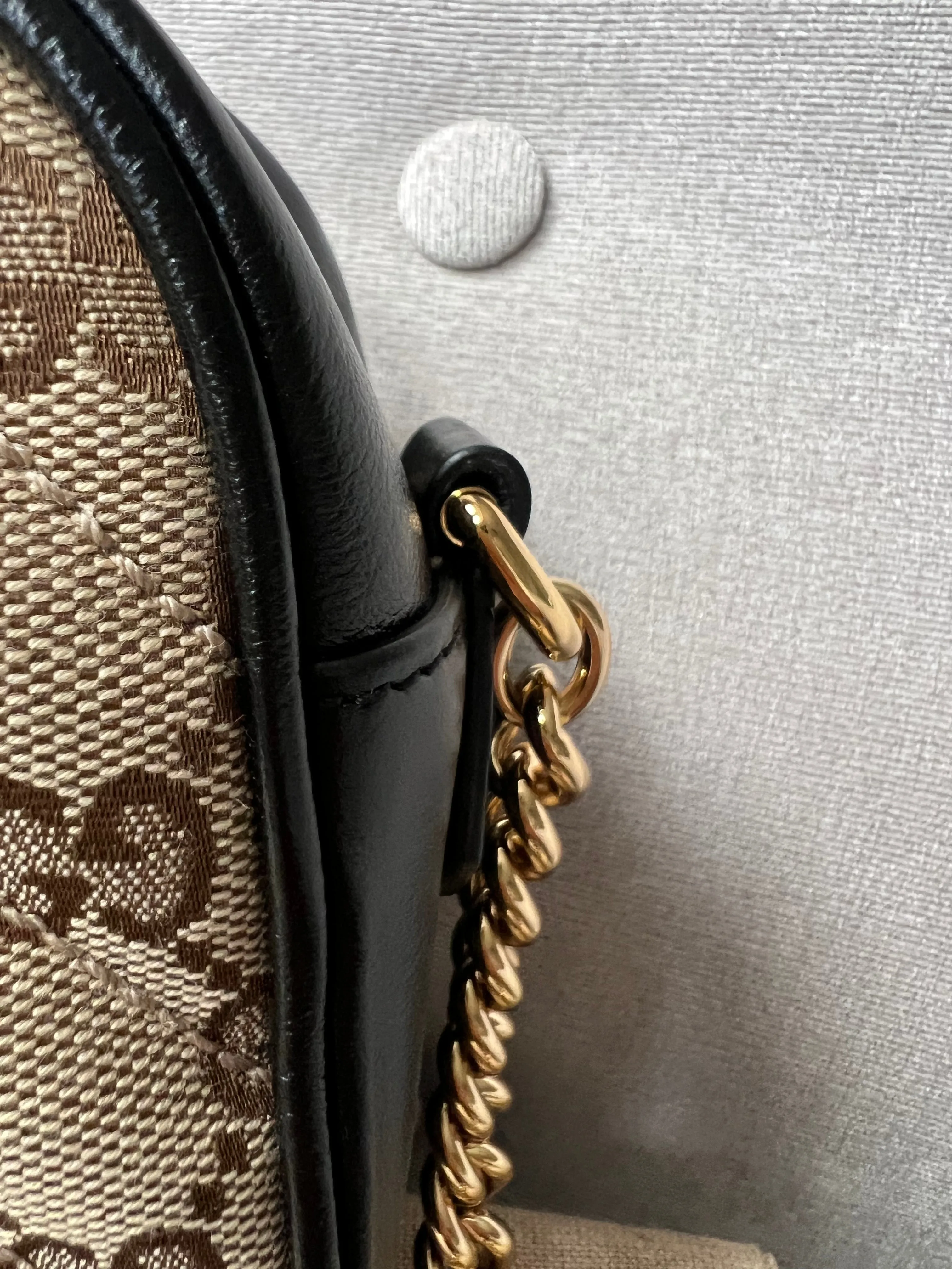 Gucci GG Marmont Canvas Small Shoulder Bag (RRP £1050)