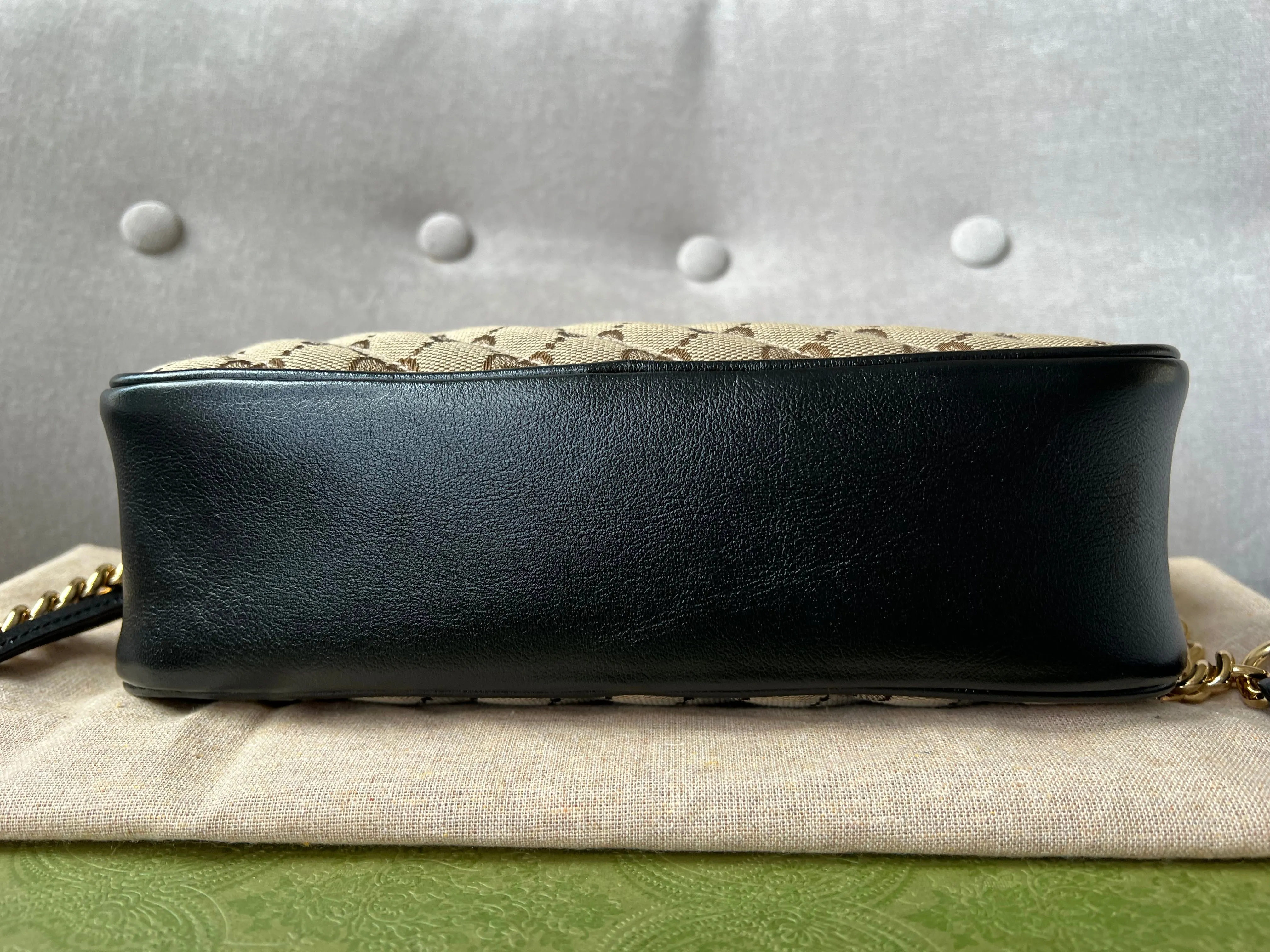 Gucci GG Marmont Canvas Small Shoulder Bag (RRP £1050)