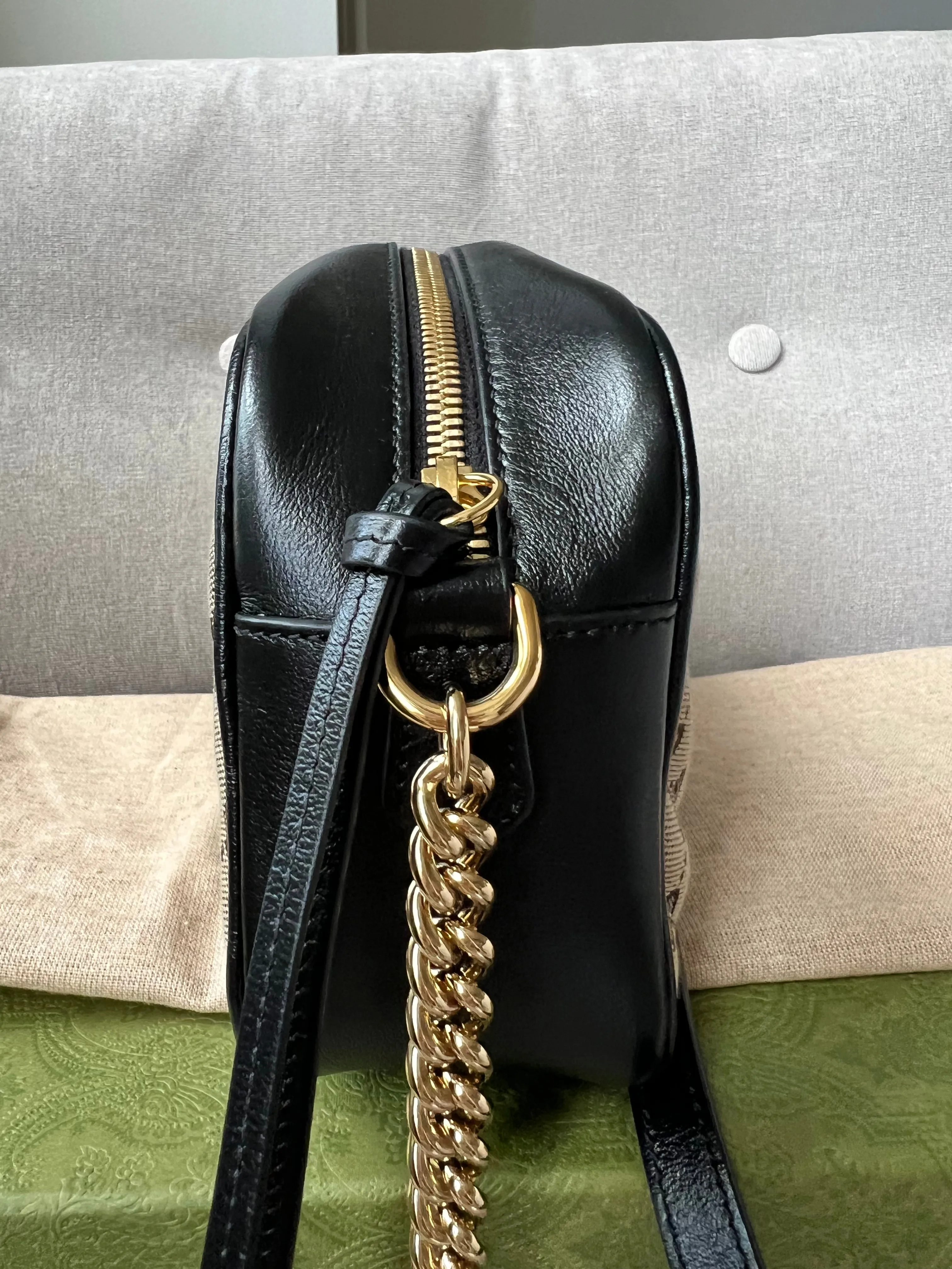 Gucci GG Marmont Canvas Small Shoulder Bag (RRP £1050)