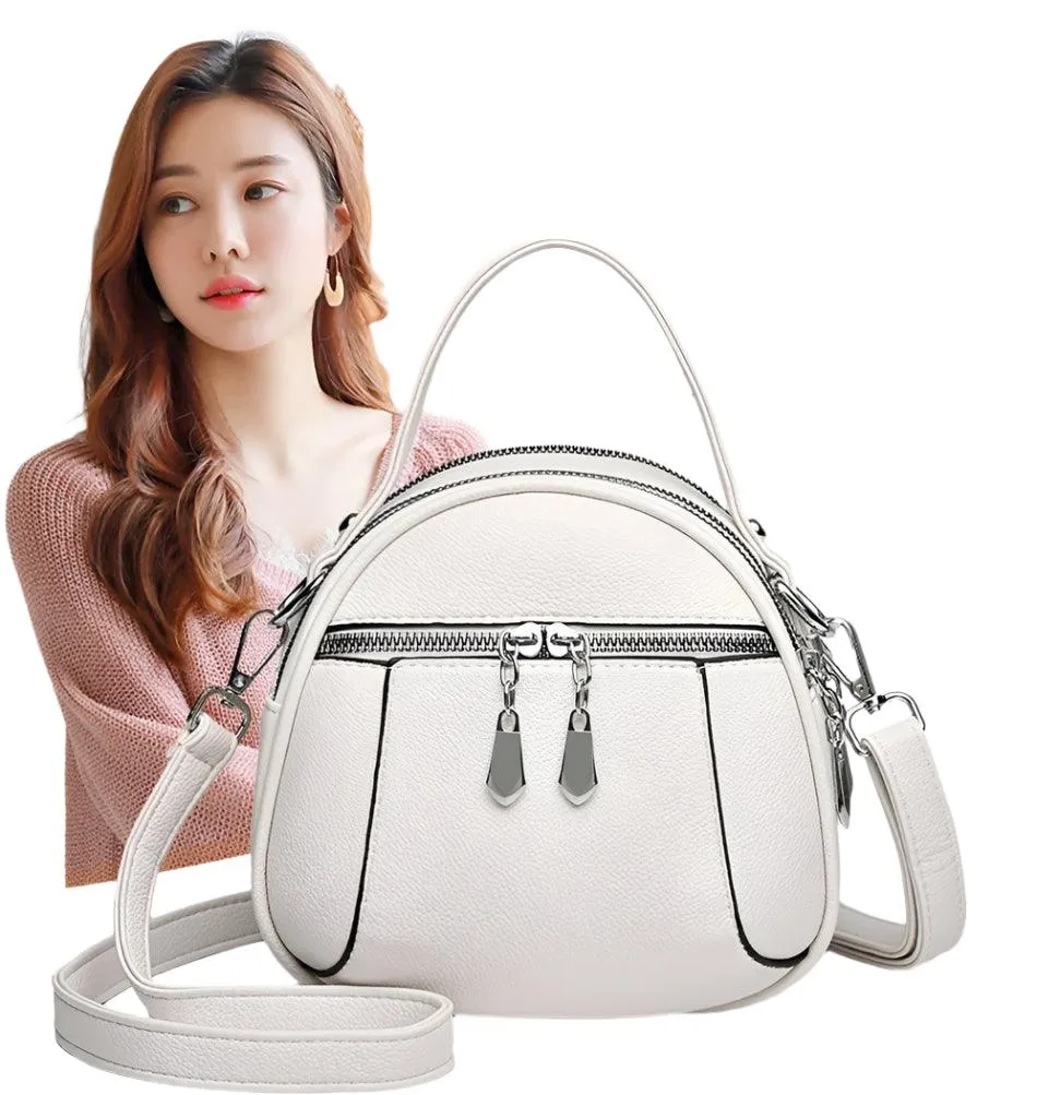 High-Quality PU Leather Shoulder Bag – Stylish Women’s Party Crossbody Handbag