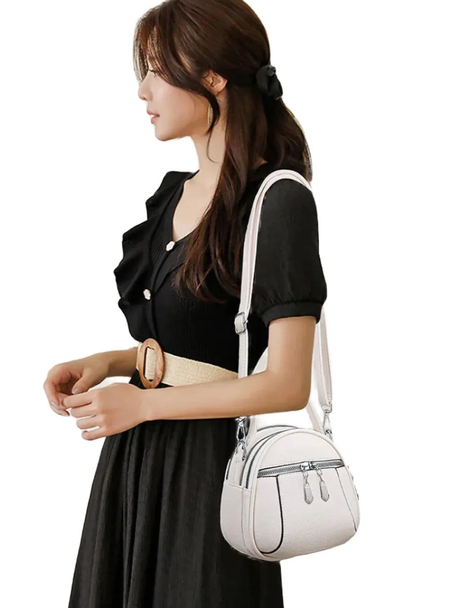 High-Quality PU Leather Shoulder Bag – Stylish Women’s Party Crossbody Handbag