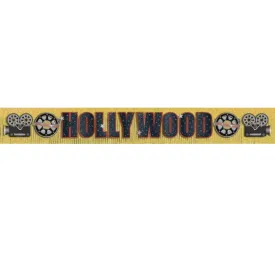 Hollywood Glitter Fringe Banner