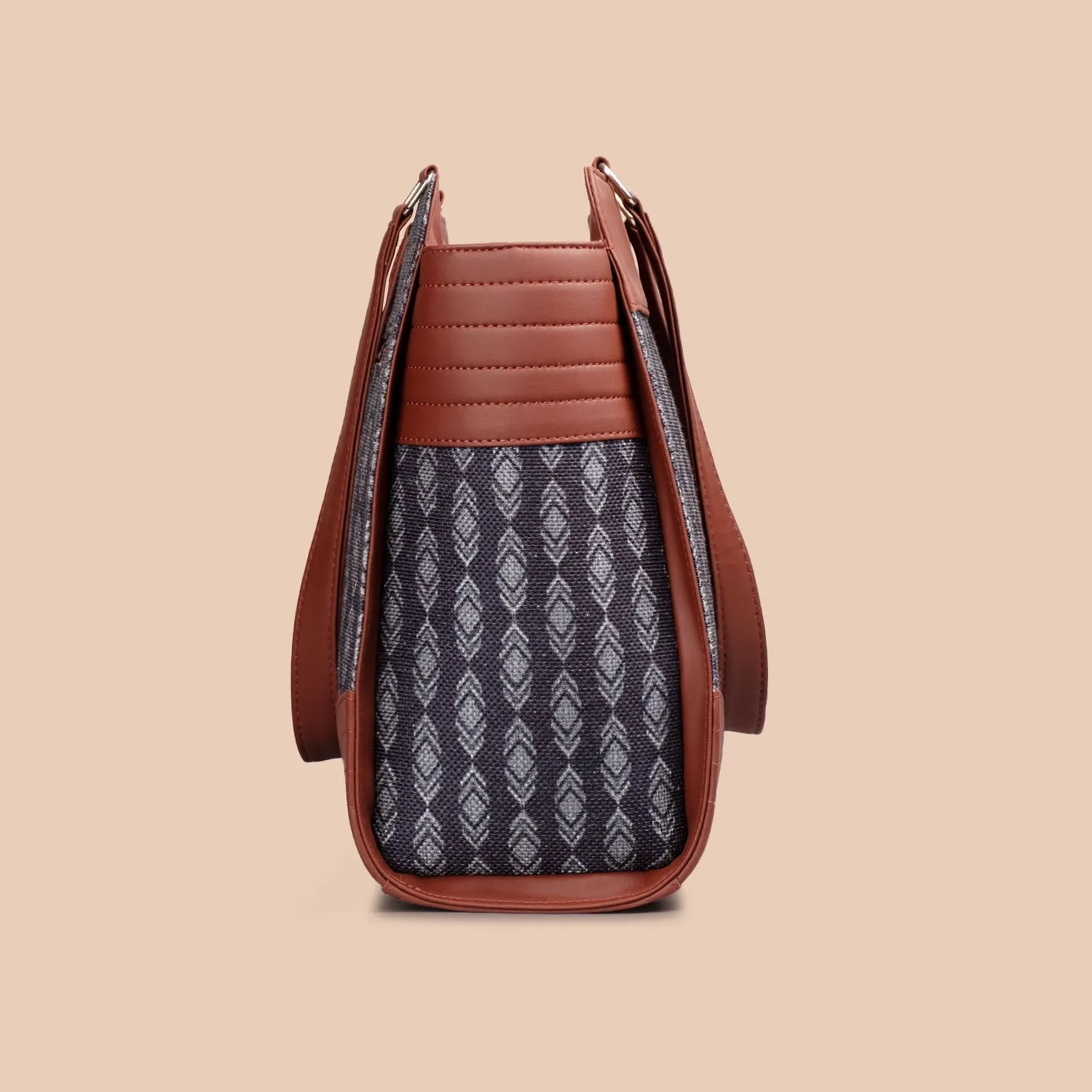 Hyderabad Ikat Classic Work Tote