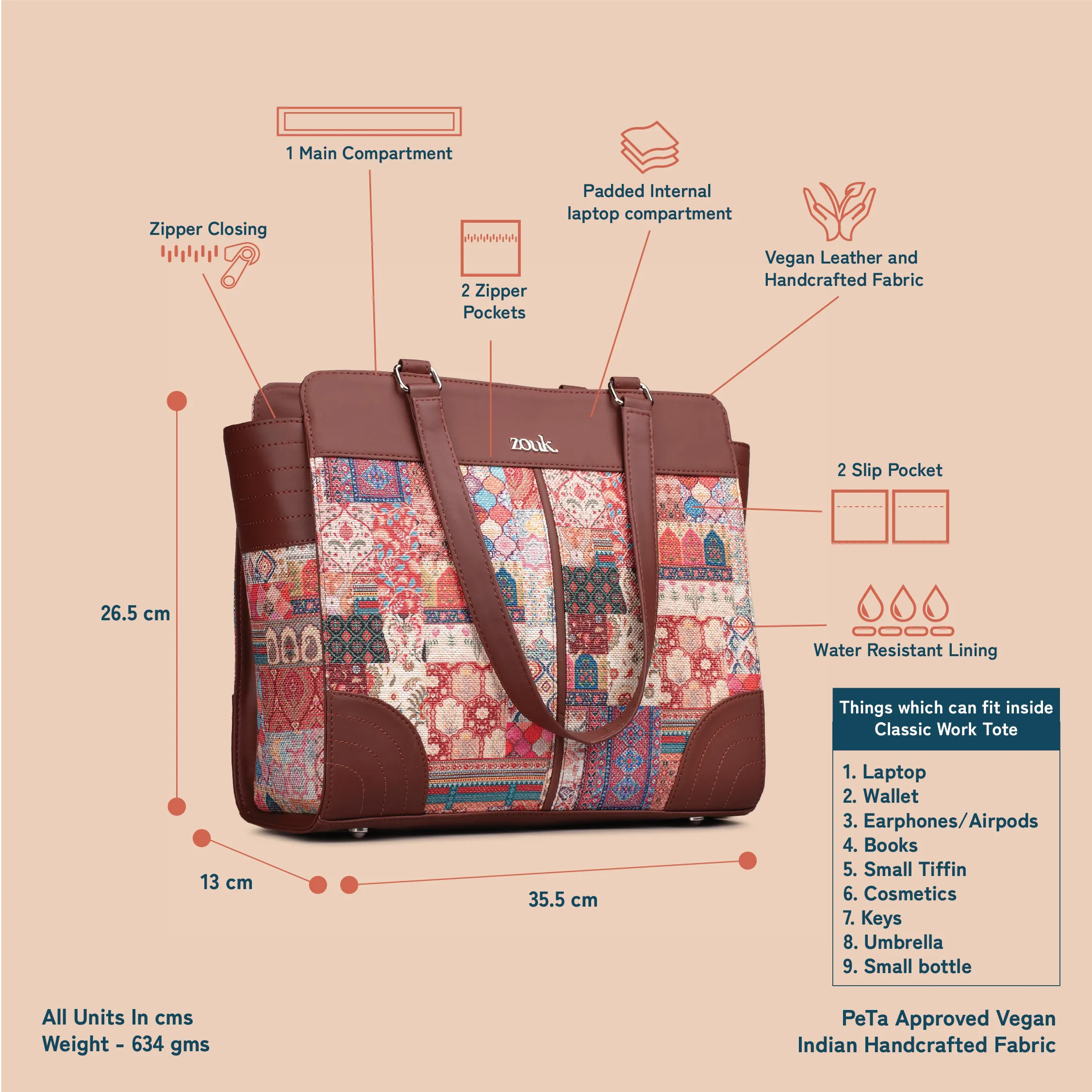 Kutch Gamthi Classic Work Tote