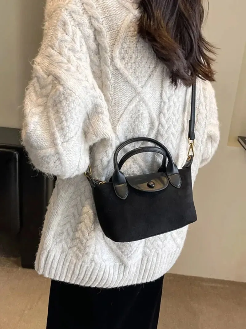 Lea | Compact Top-Handle Bag with Detachable Strap