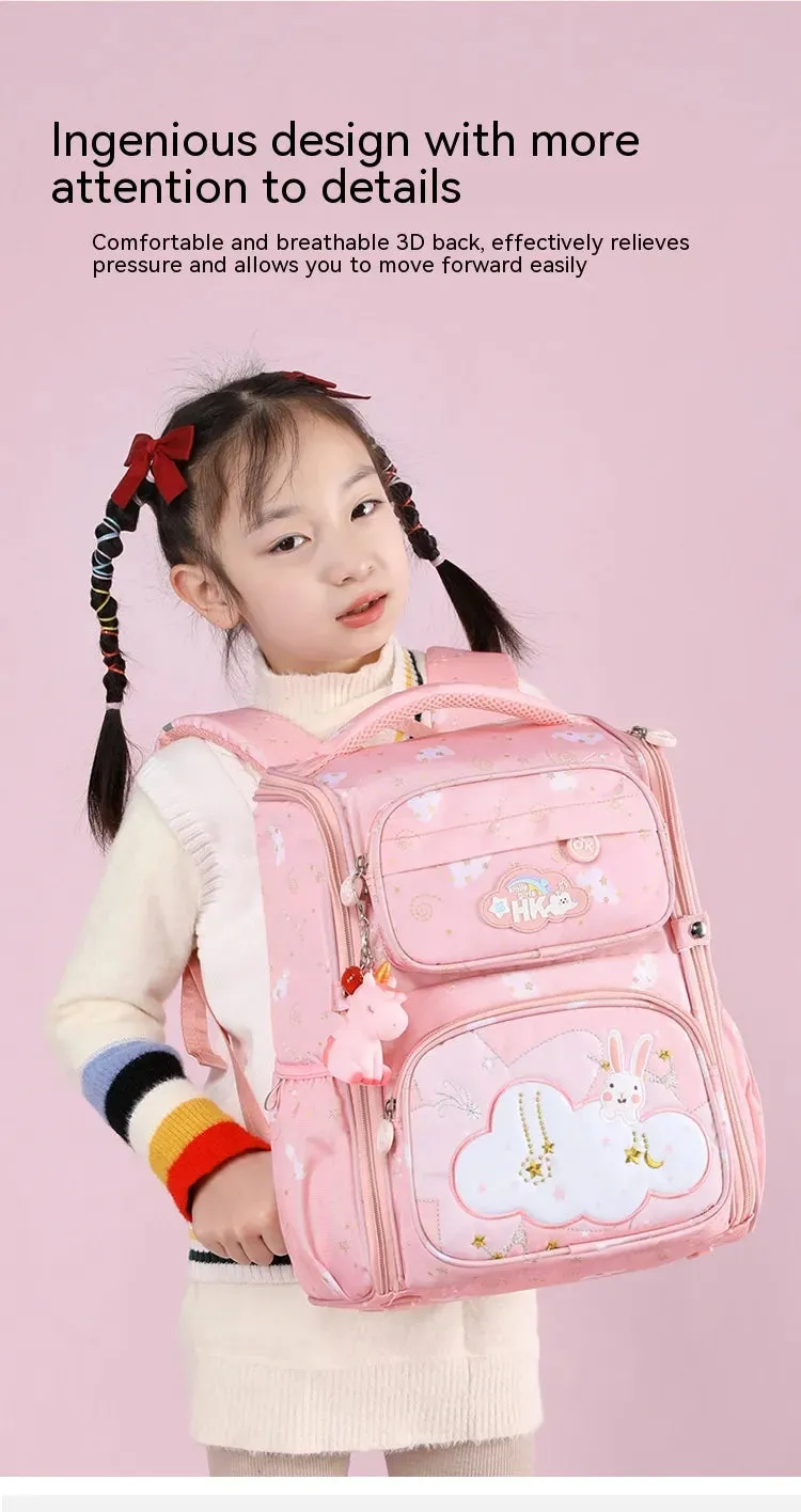 Lightweight Western Style Three-dimensional Schoolbag For Primary School Students