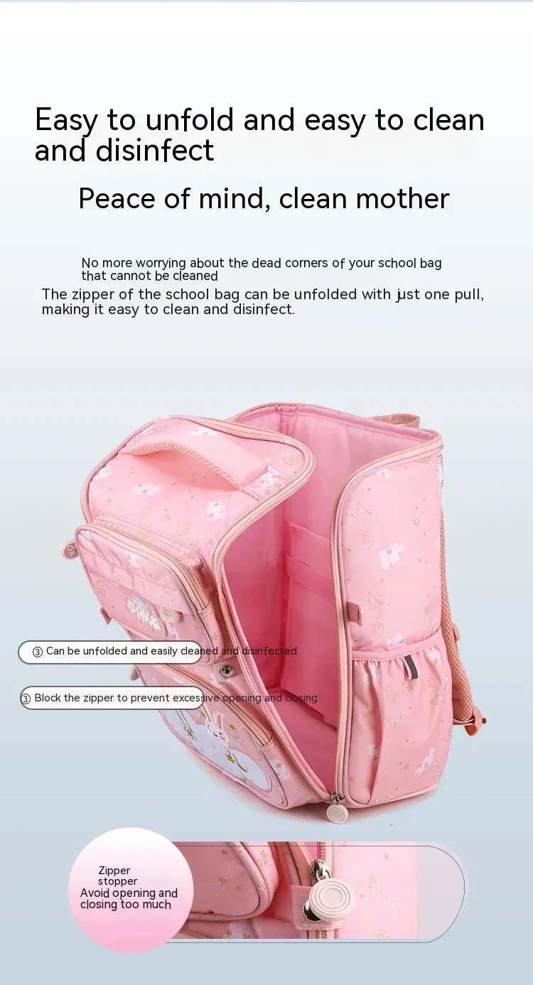 Lightweight Western Style Three-dimensional Schoolbag For Primary School Students