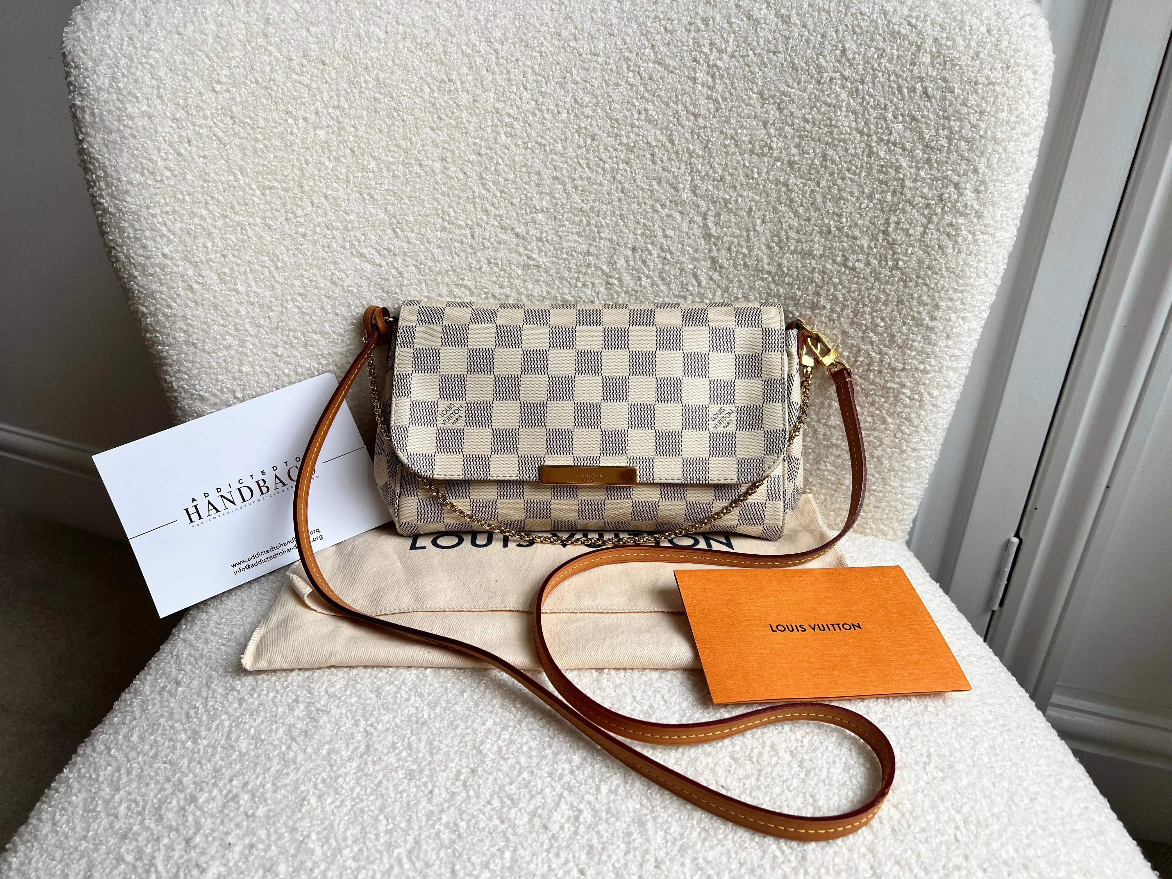Louis Vuitton Favorite MM Damier Azur
