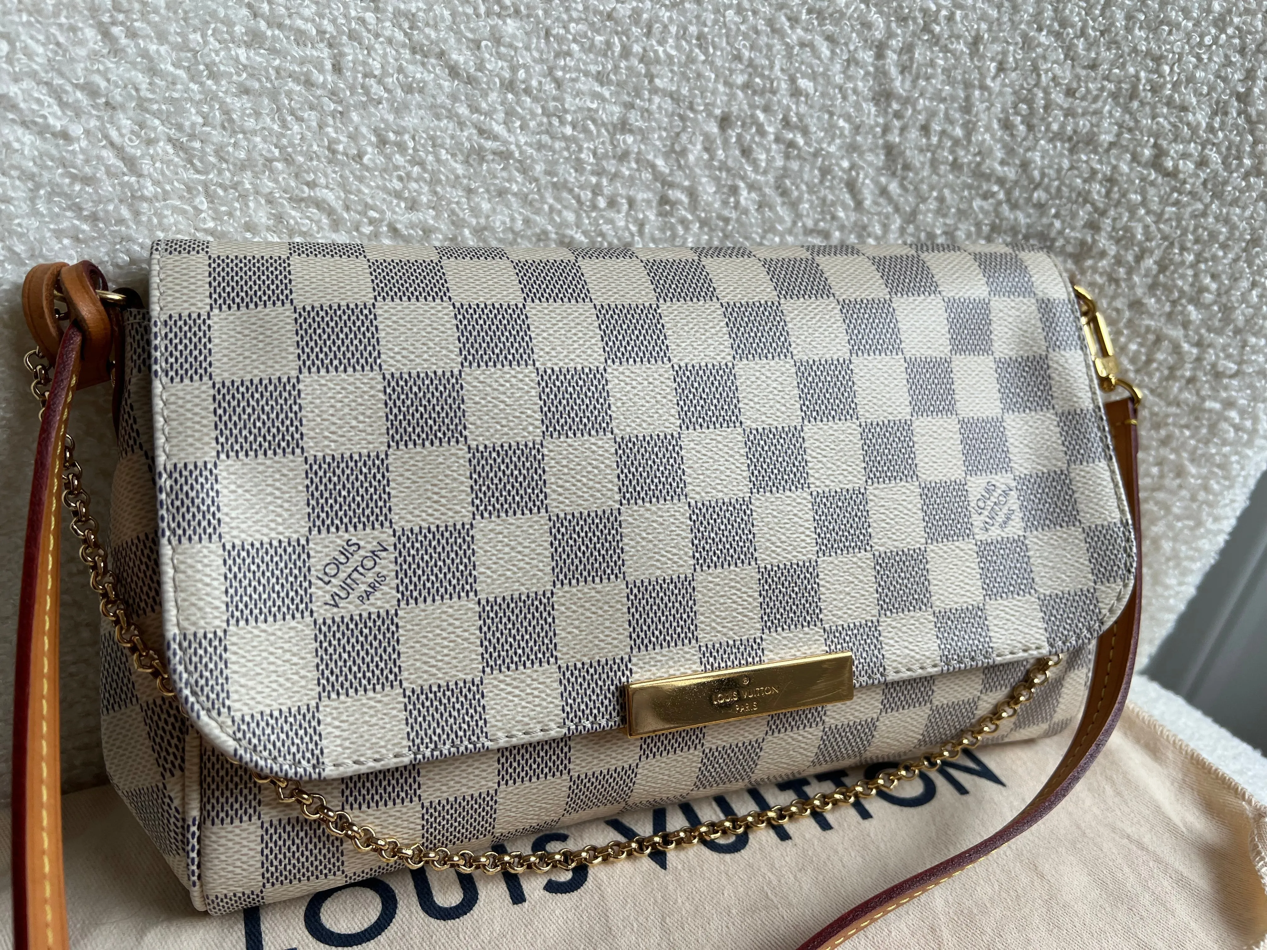 Louis Vuitton Favorite MM Damier Azur