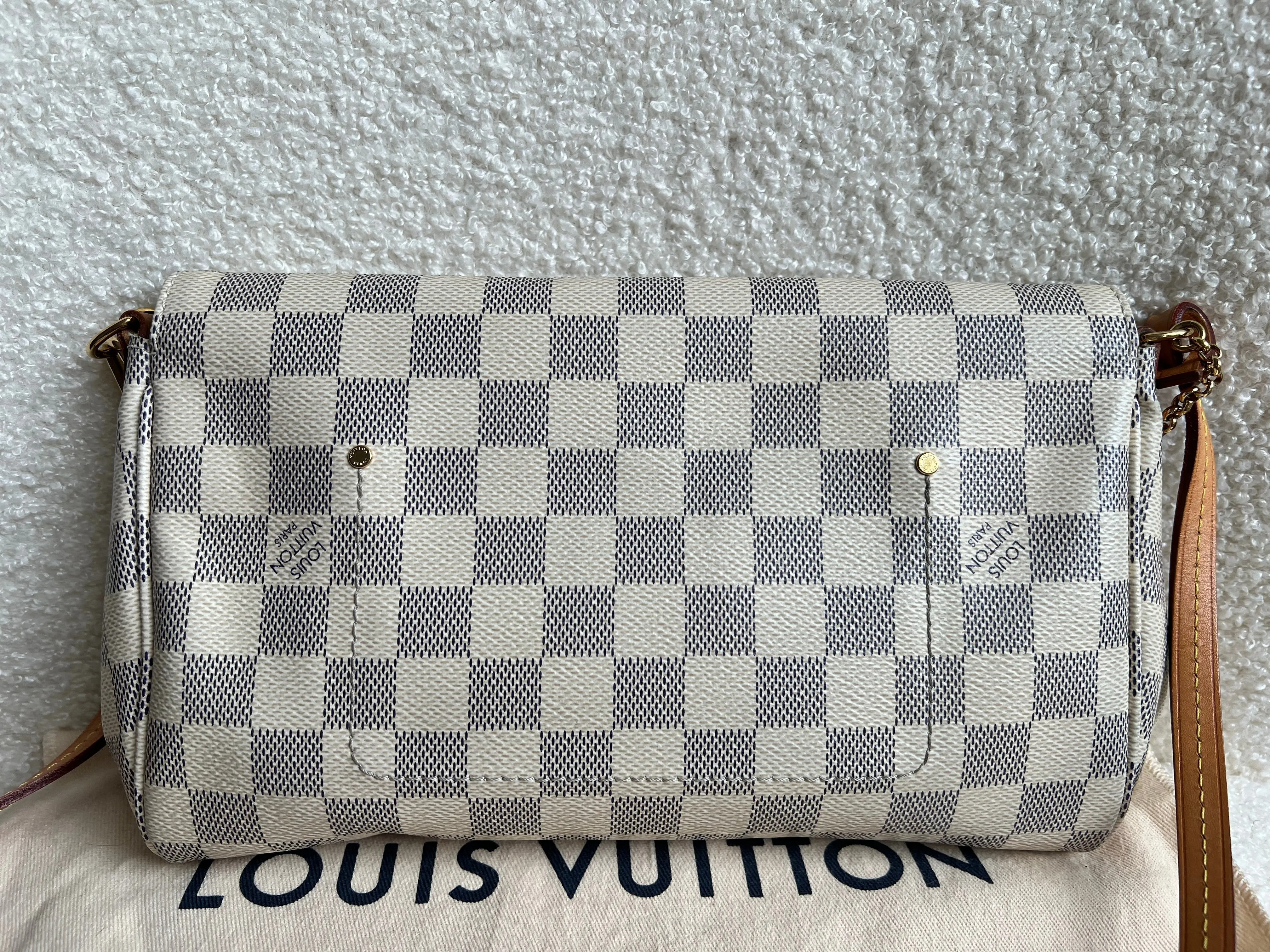 Louis Vuitton Favorite MM Damier Azur