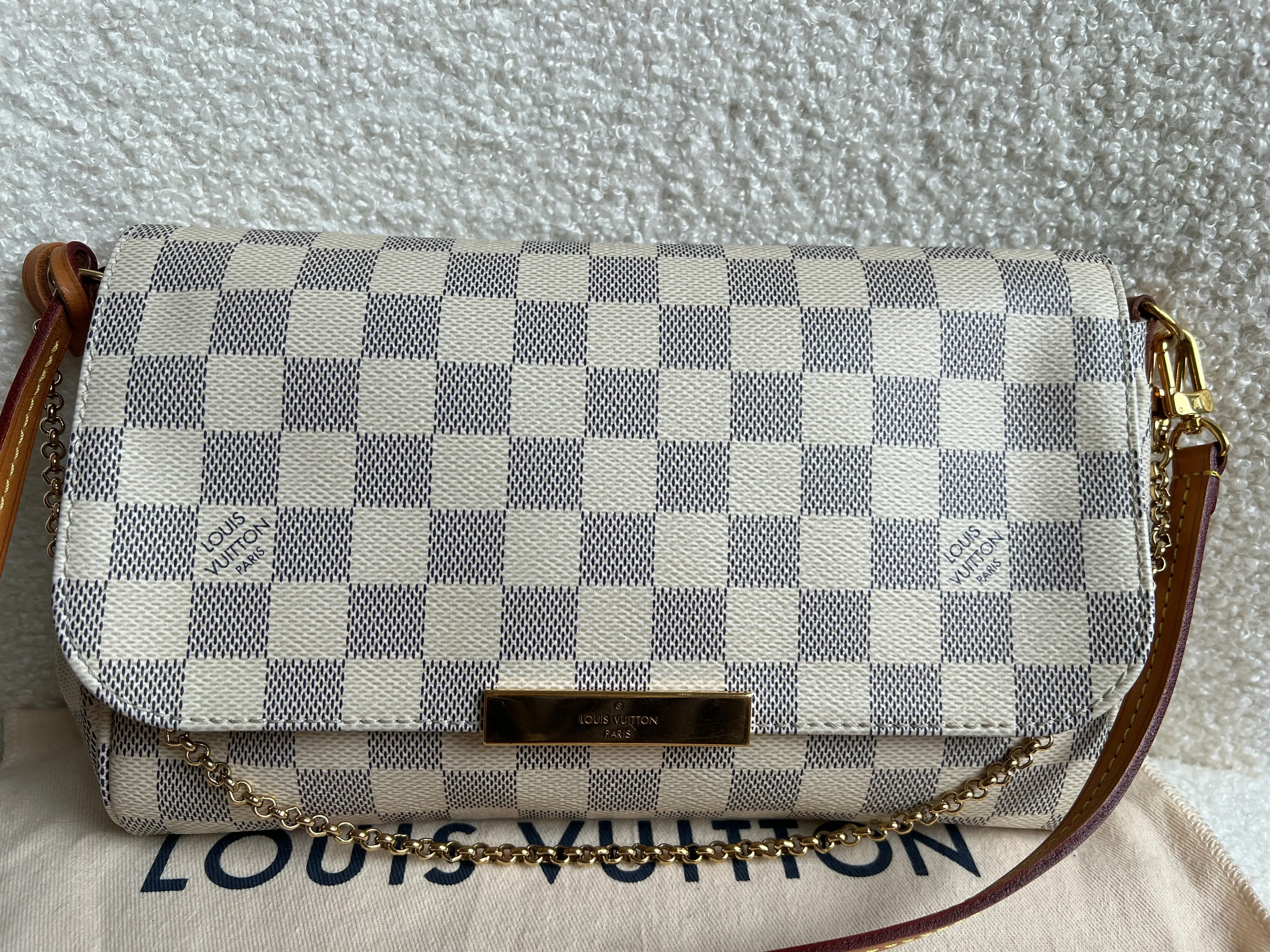 Louis Vuitton Favorite MM Damier Azur