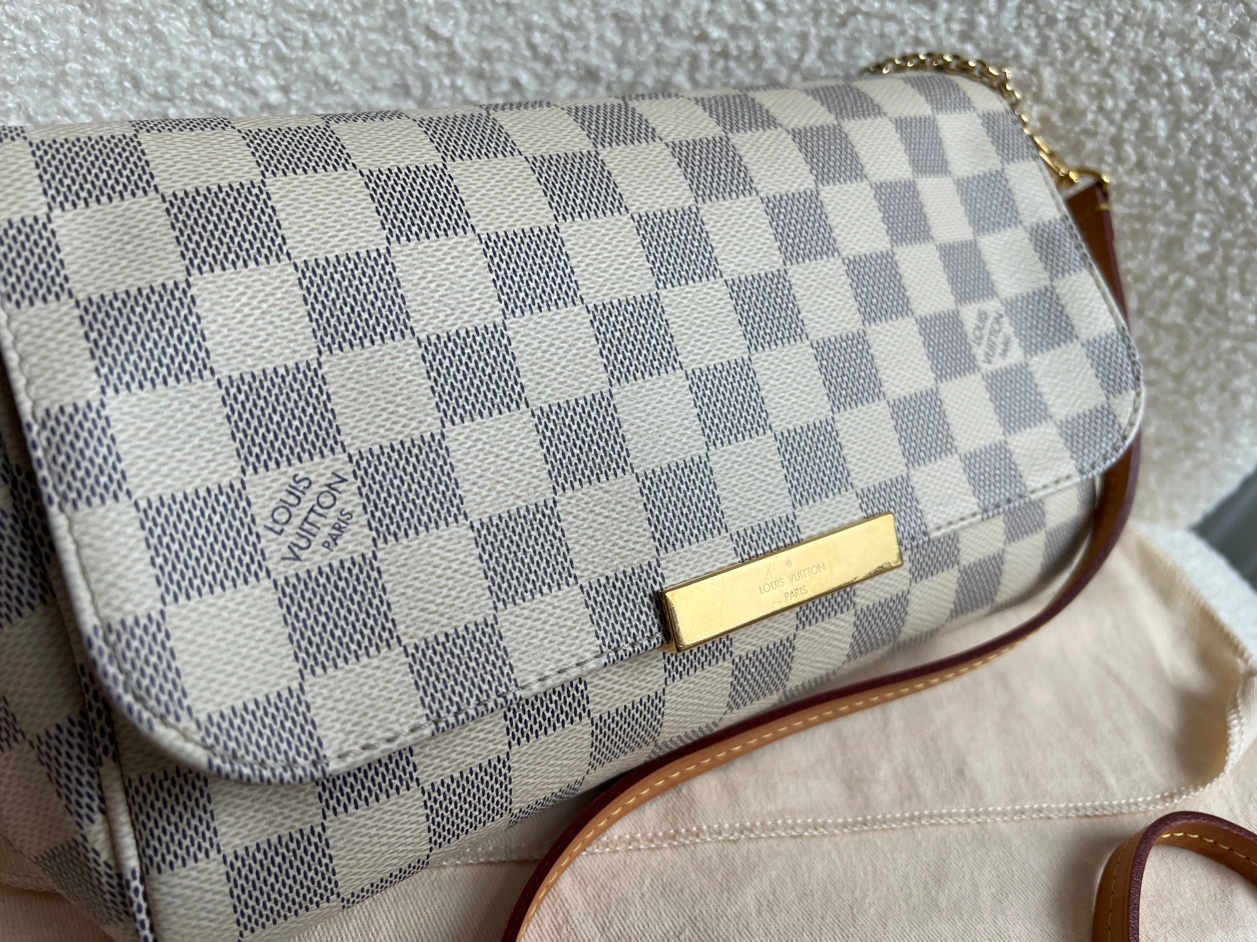 Louis Vuitton Favorite MM Damier Azur