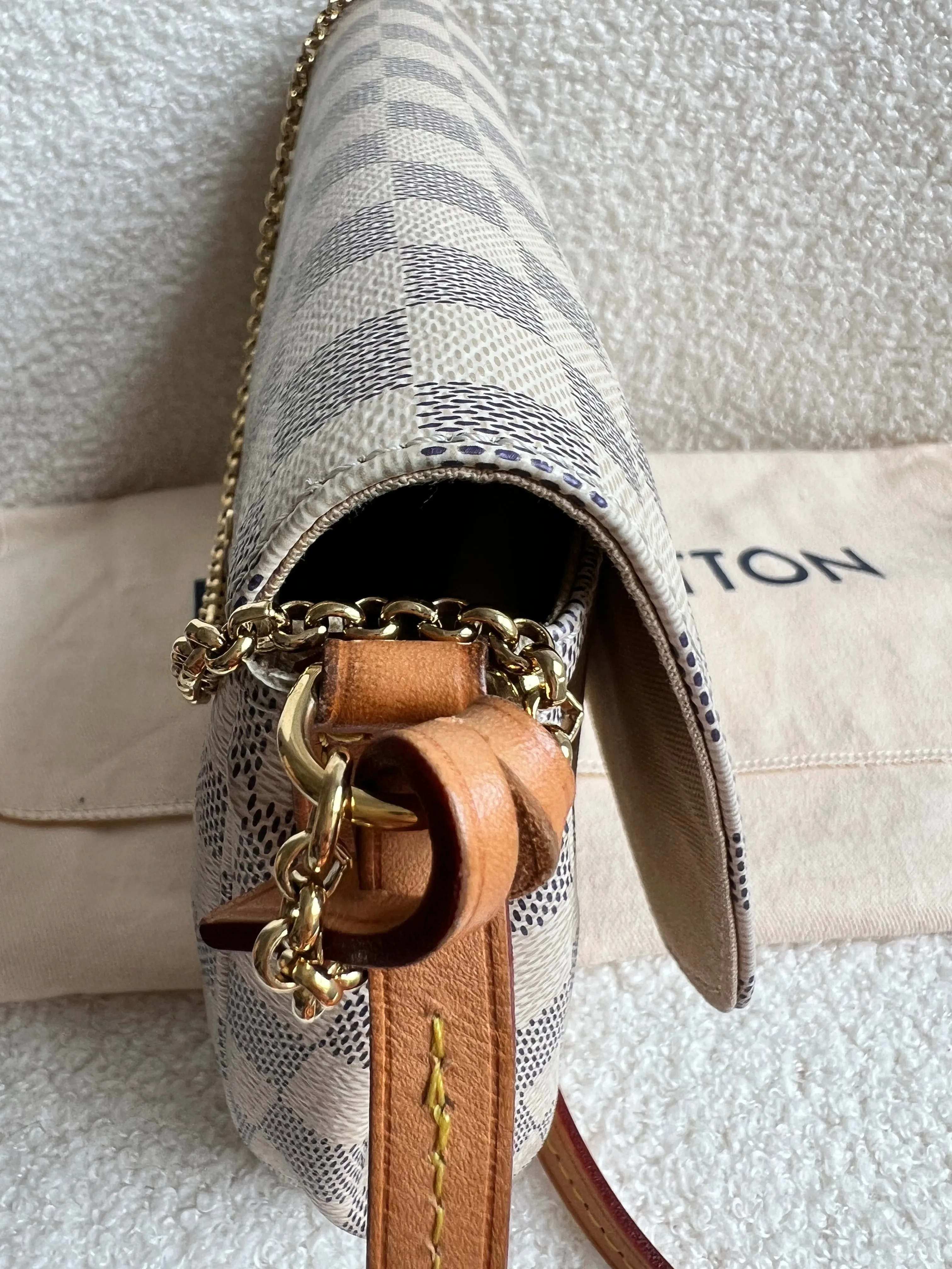 Louis Vuitton Favorite MM Damier Azur