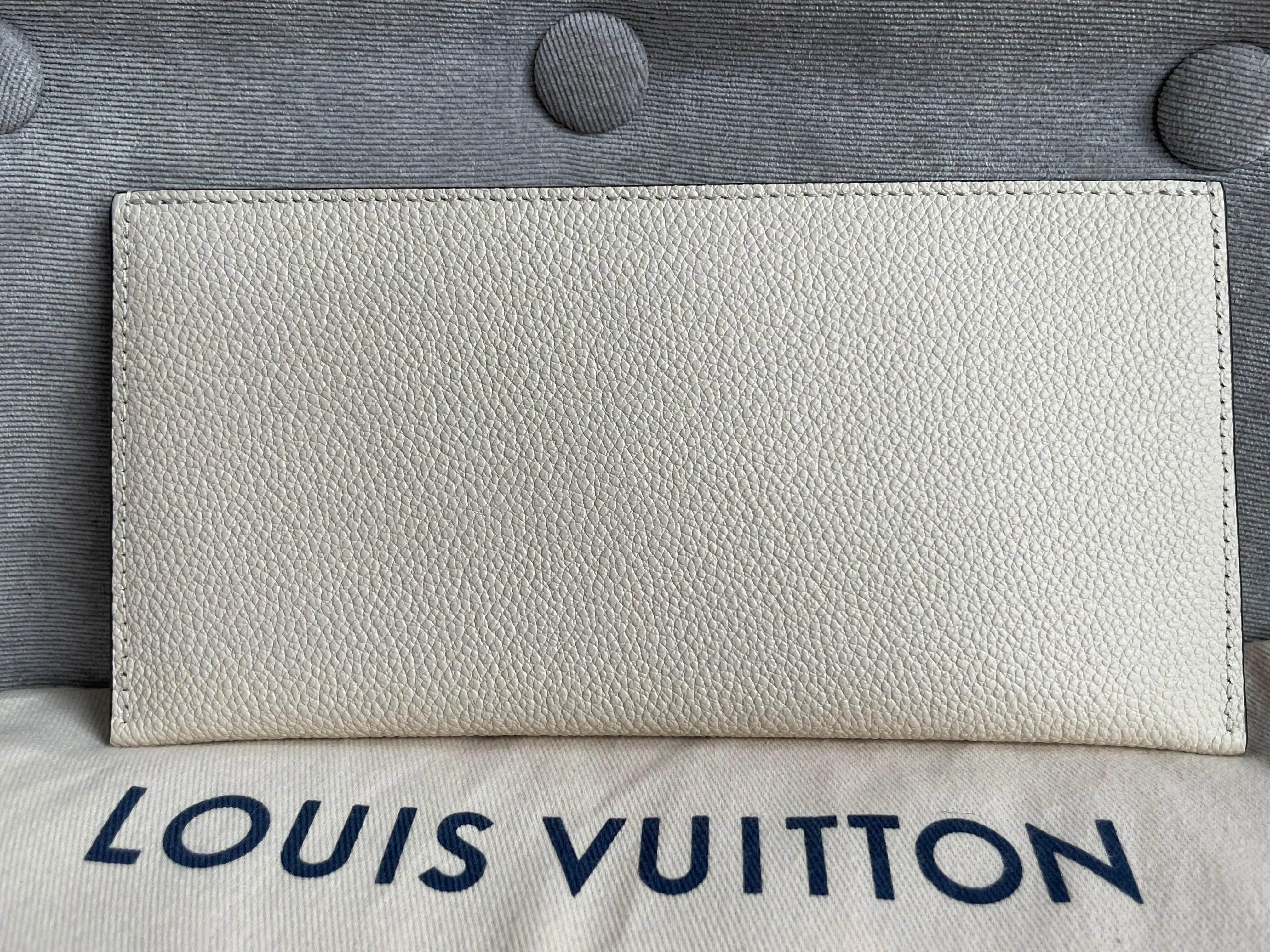 Louis Vuitton Felicie Pochette Cream Empreinte Monogram (RRP £1160)