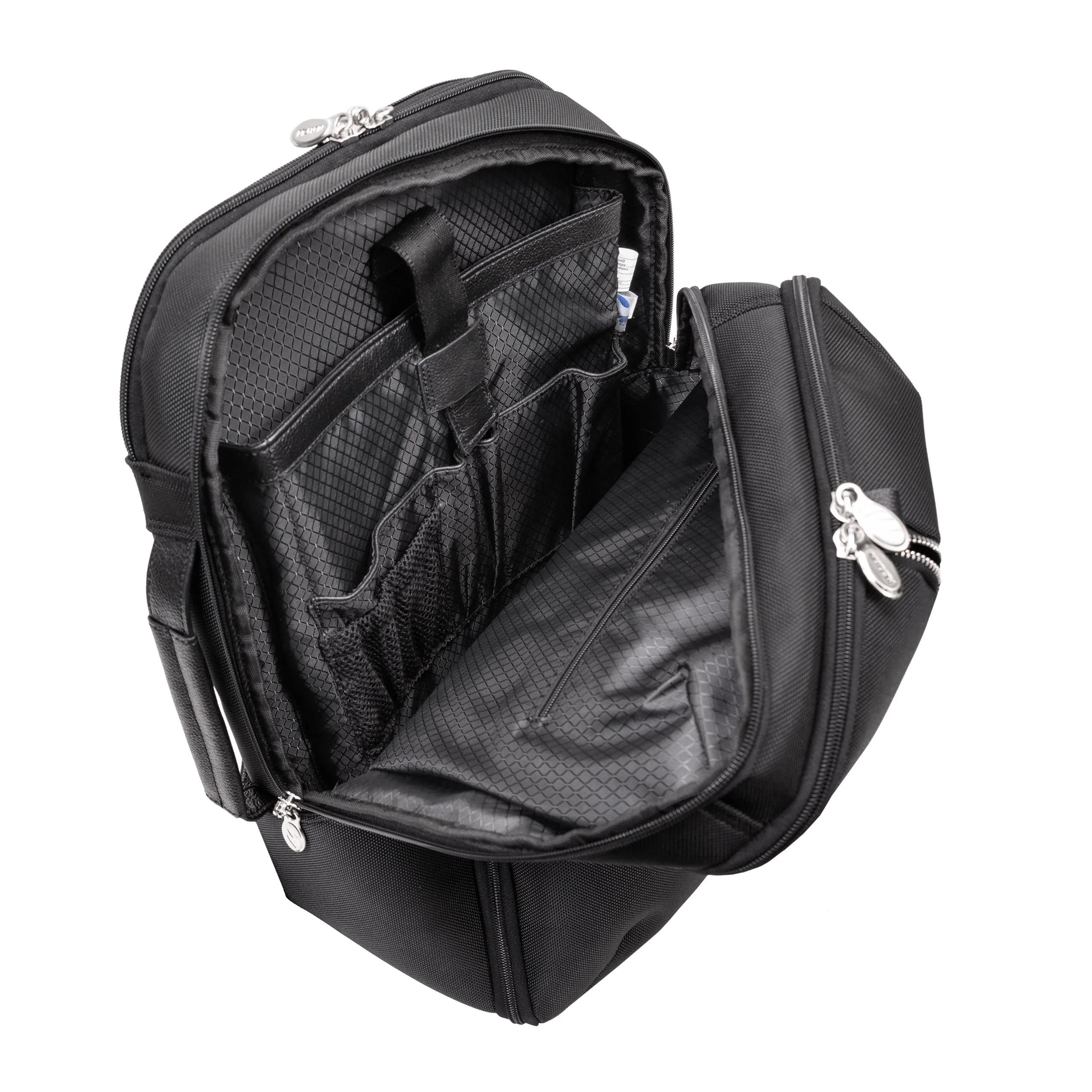 McKlein ENGLEWOOD 17" Nylon, Triple Compartment, Carry-All, Laptop & Tablet Weekend Backpack