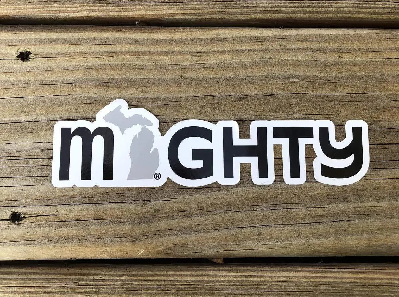 Michigan Mighty Vinyl Car Decal