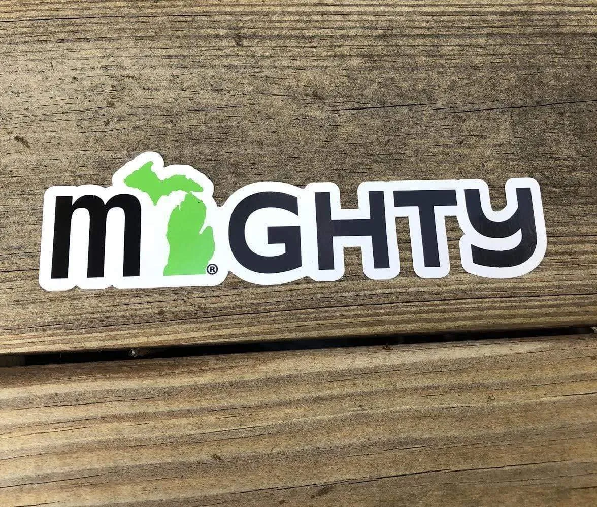 Michigan Mighty Vinyl Car Decal