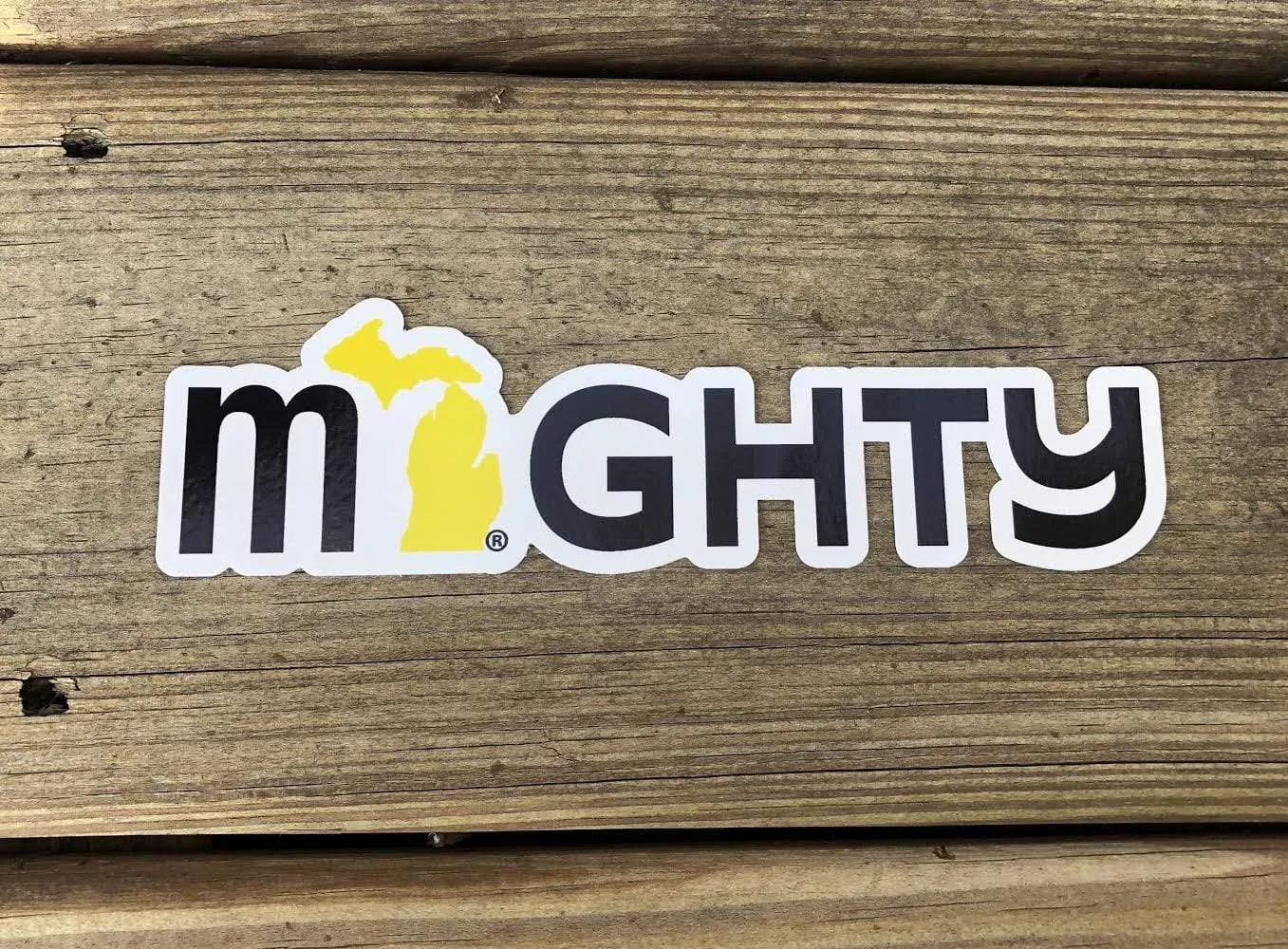 Michigan Mighty Vinyl Car Decal