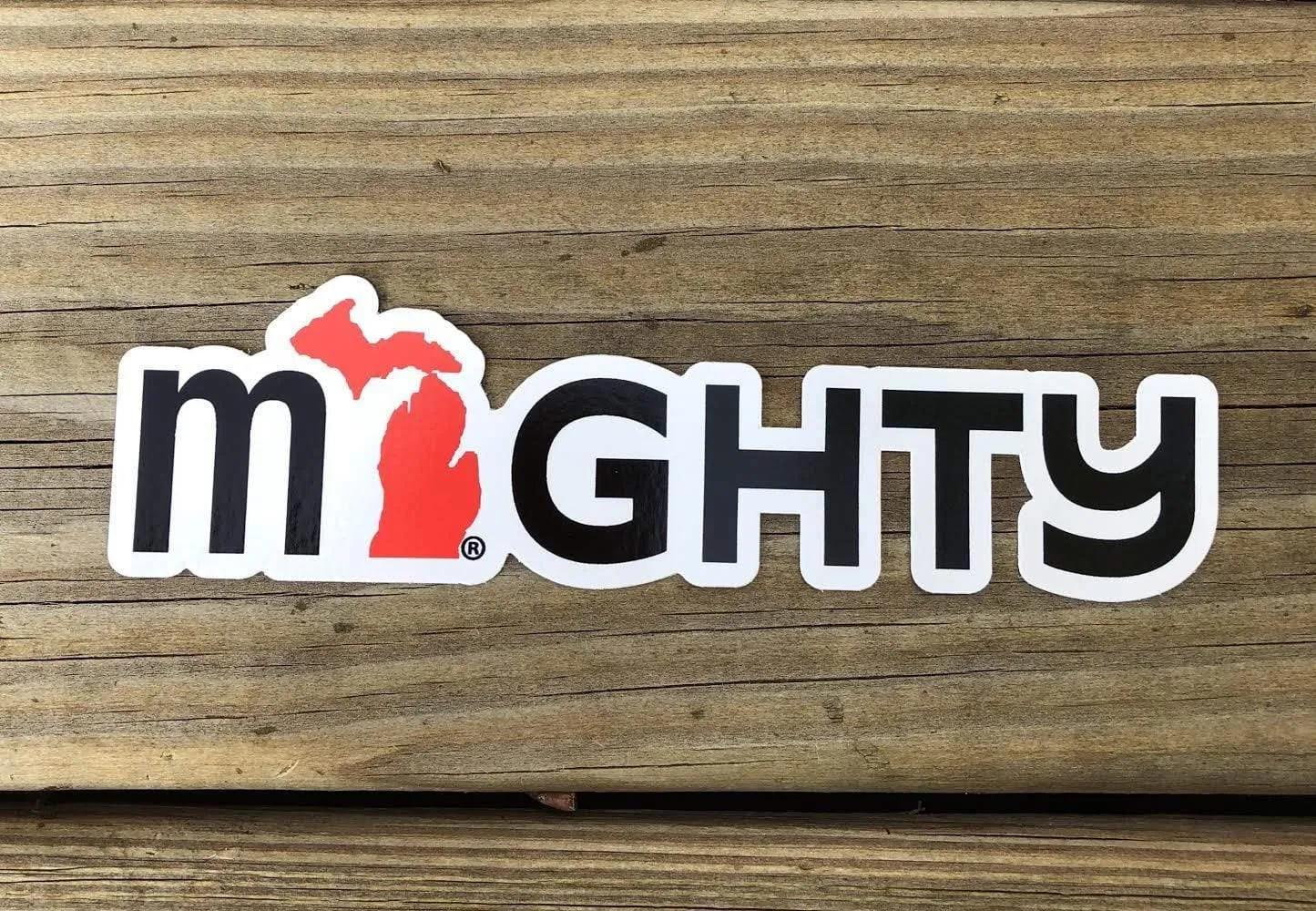 Michigan Mighty Vinyl Car Decal