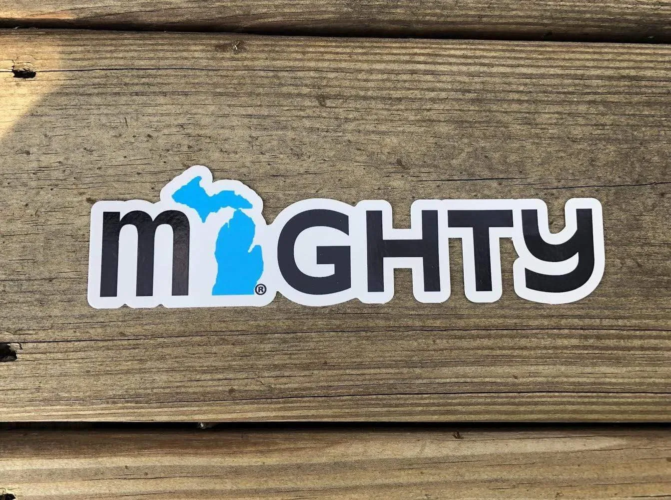 Michigan Mighty Vinyl Car Decal