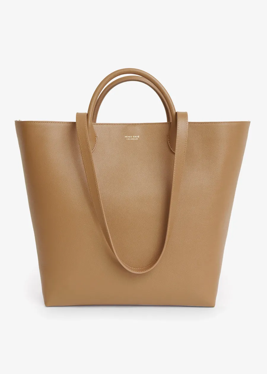 Mila Shopper Tote (Leather)