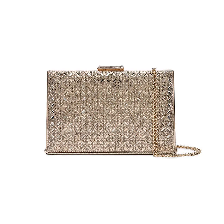 Mirror Crystal Crossbody Bag AD 133