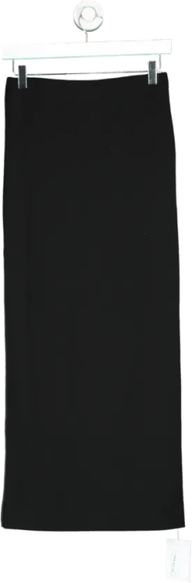 New Look Black Midi Skirt UK 8