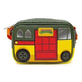 Nickelodeon Bag, Cross Body, Teenage Mutant Ninja Turtles Party Van, Vegan Leather