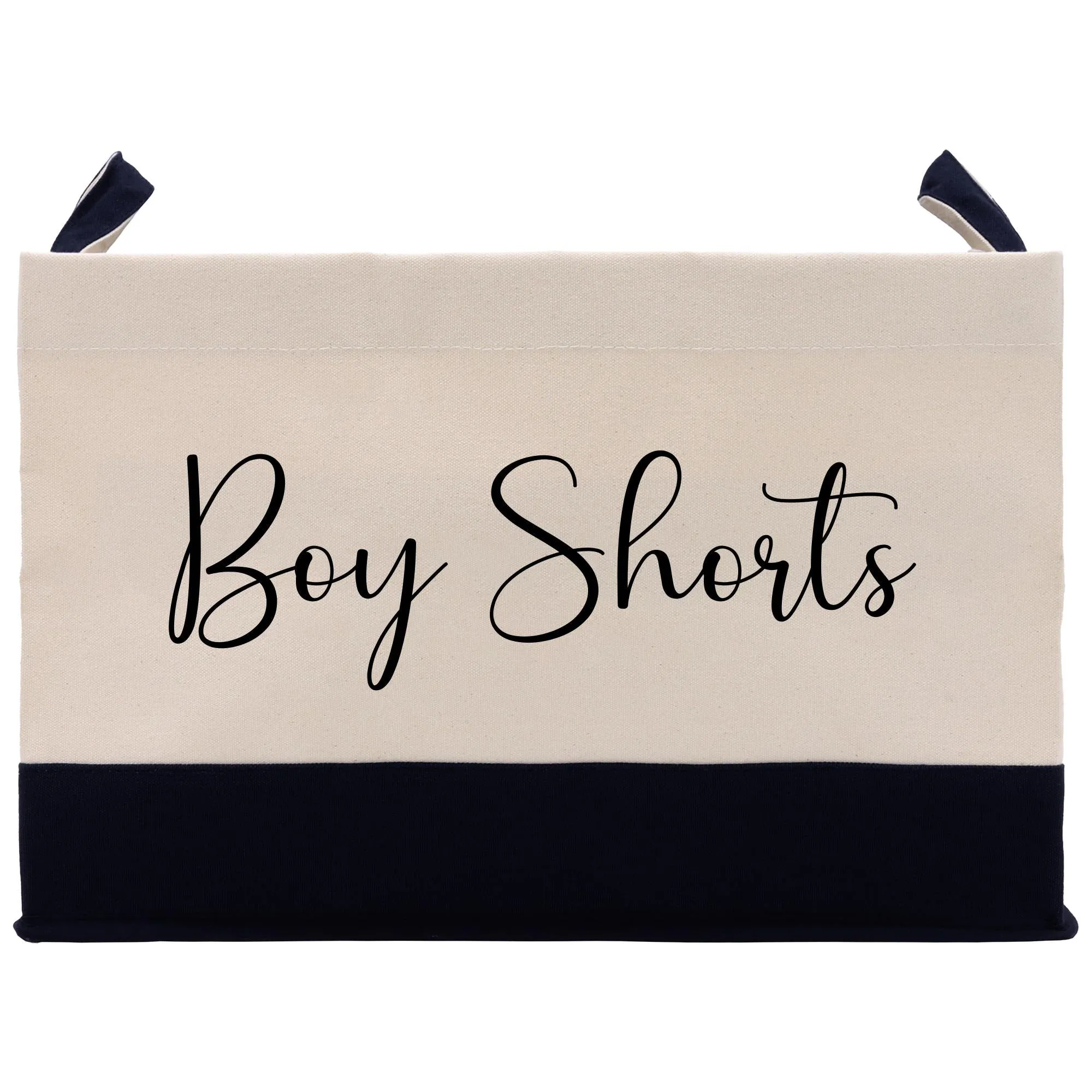 Personalized Storage Canvas Basket Boy Shorts Nursery Storage Towel Storage Cloth Storage Storage Bin Storage Tubs Mudroom Storage (PSB1014)