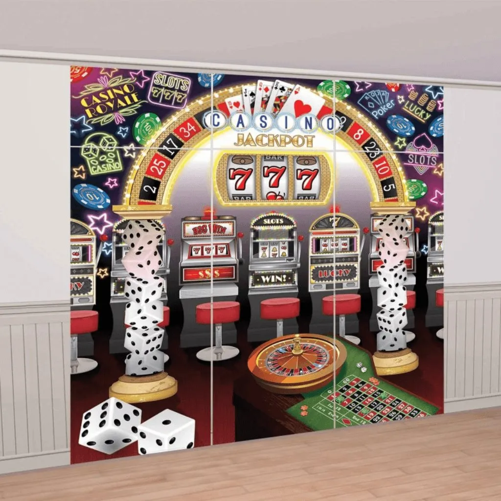 Roll the Dice Deluxe Casino Scene Setter Kit