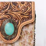 Sierra Sunstone Acid Wash Hide & Leather Crossbody