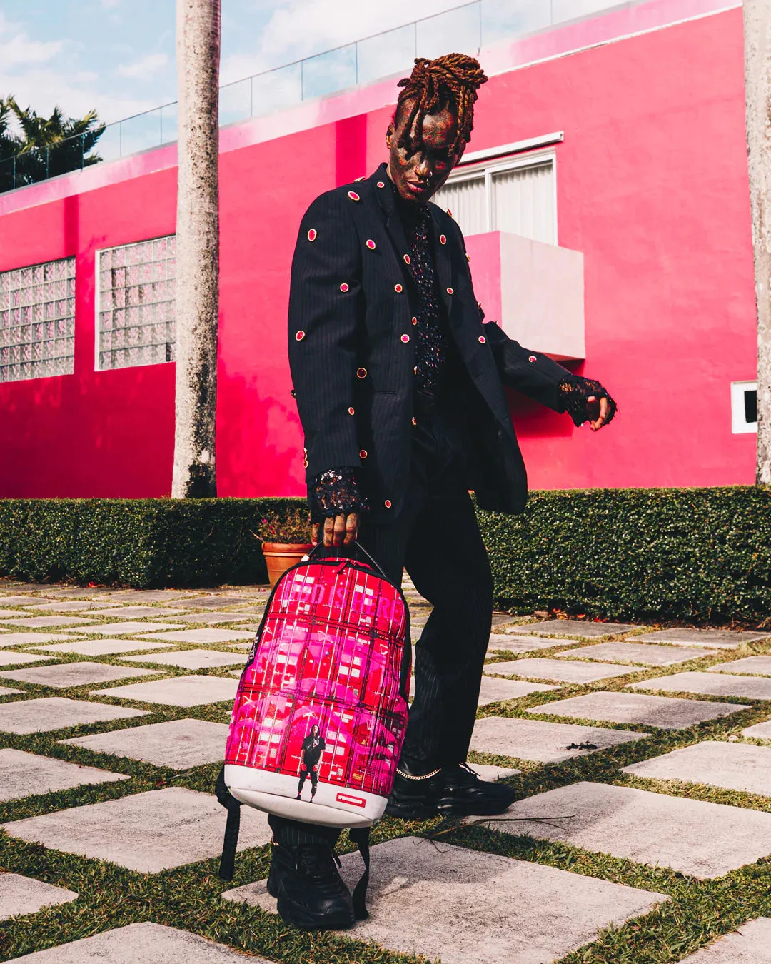 Sprayground Containers Backpack Red